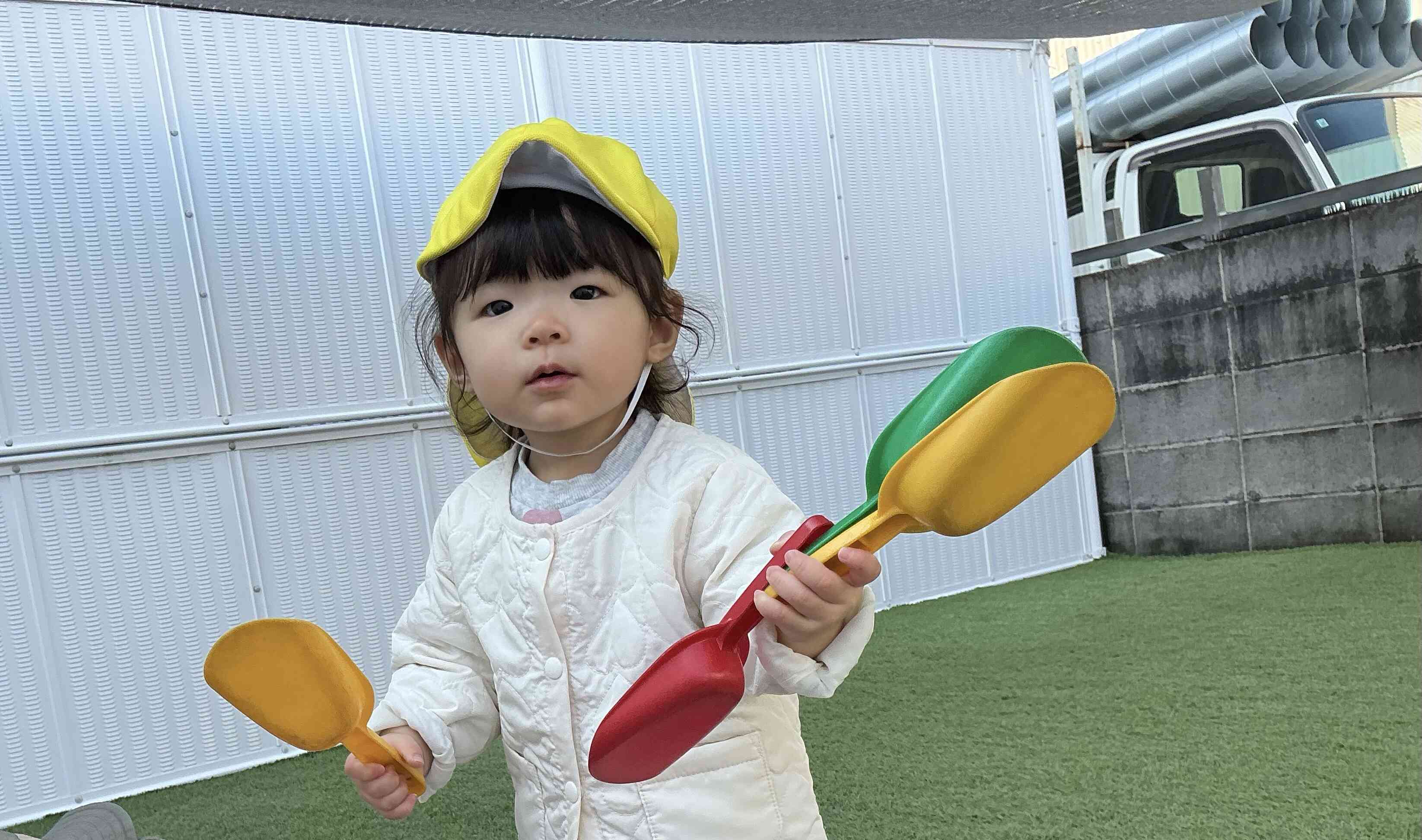 園庭あそび♫【ひよこ組】