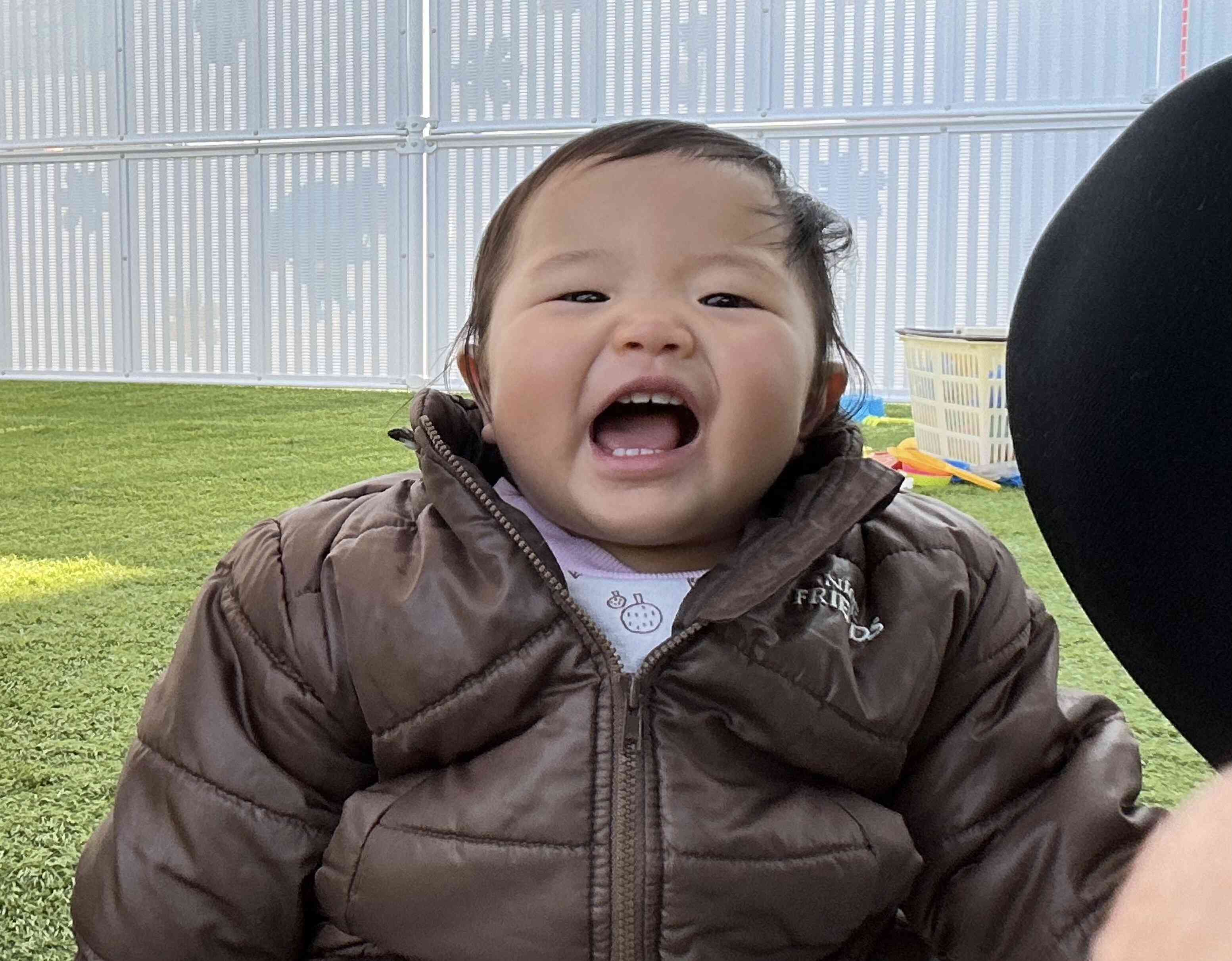 にこっ!かわいい笑顔です(๑˃̵ᴗ˂̵)