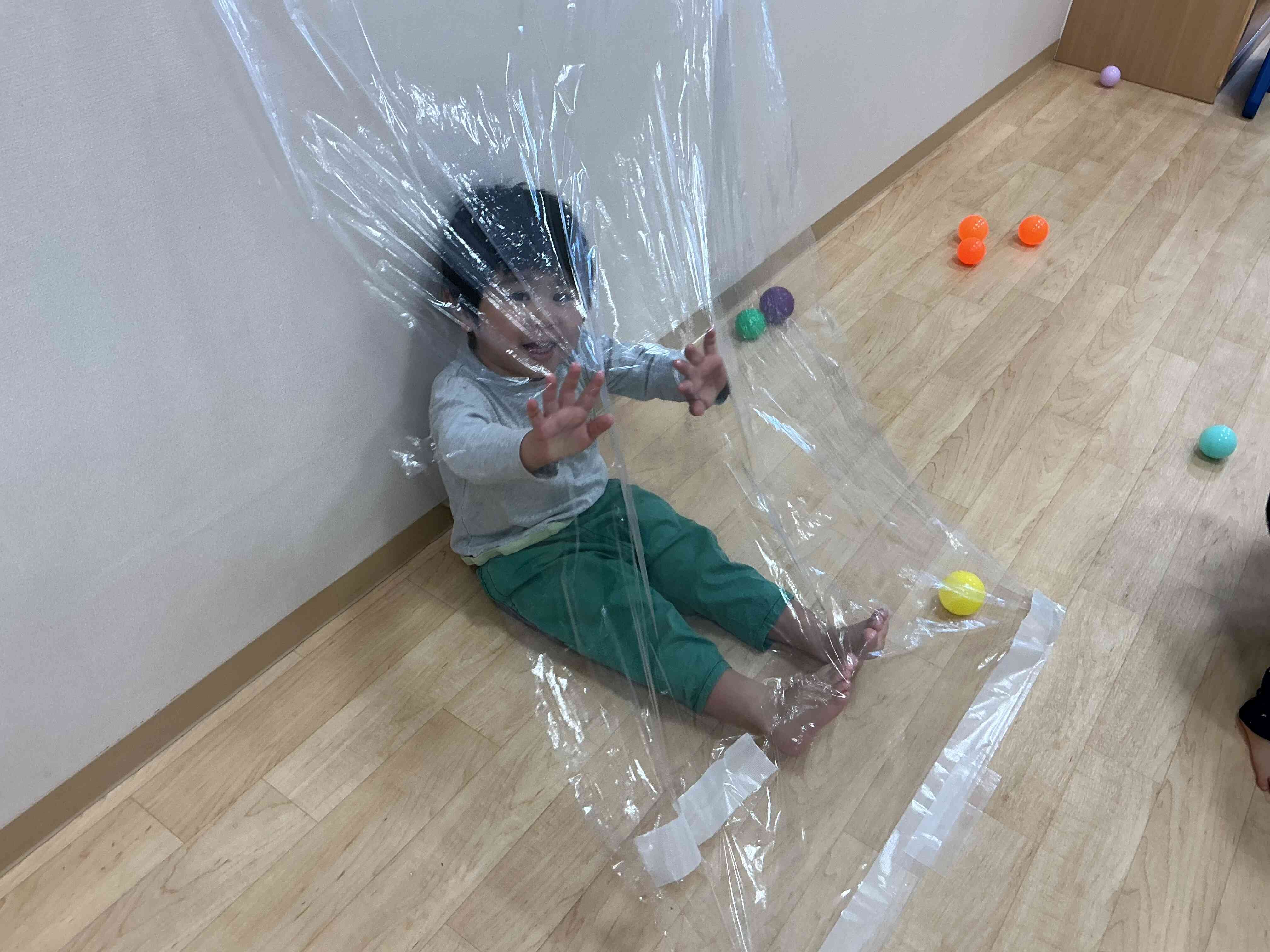 中に入って座っても楽しいよ♫