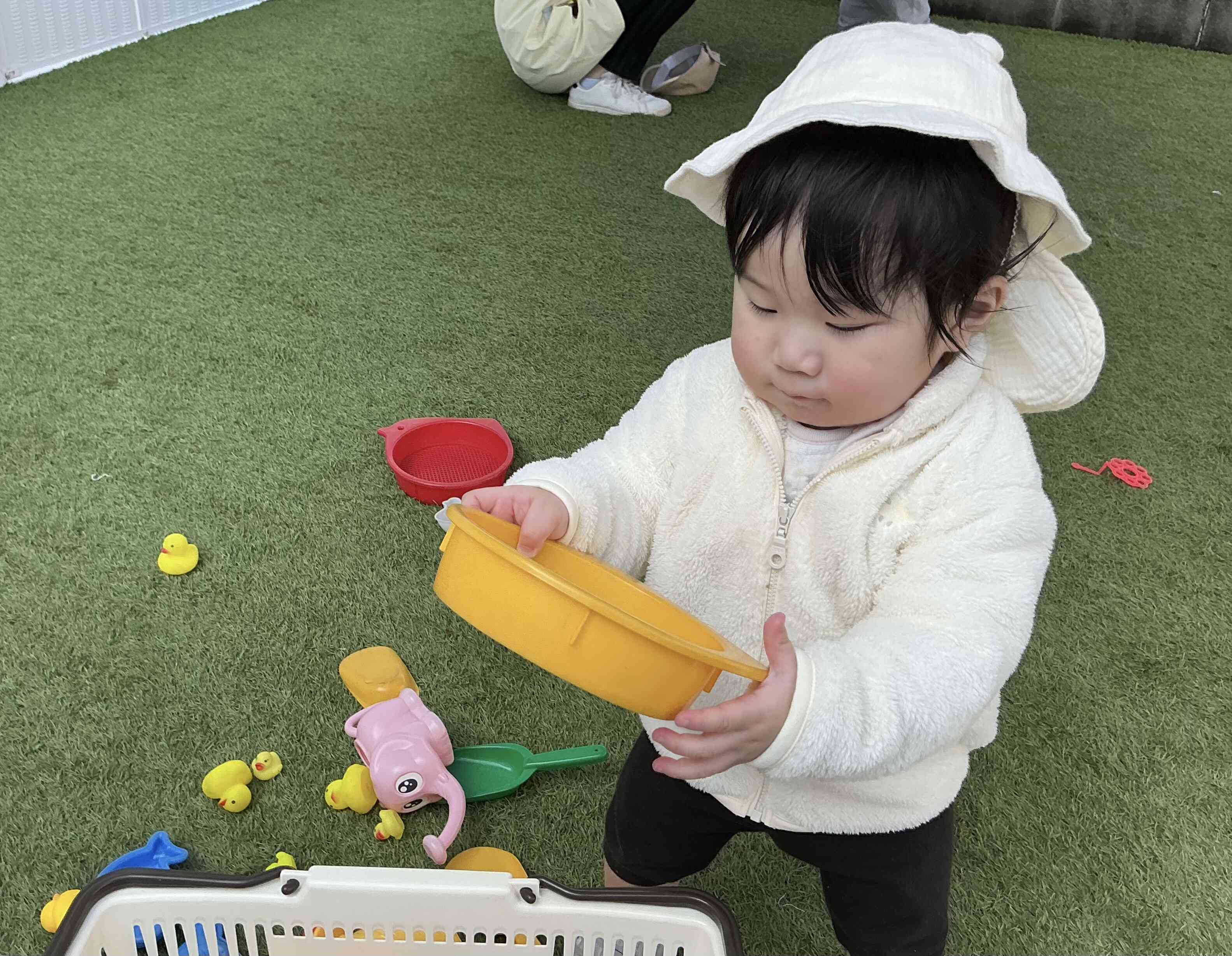 どのおもちゃにするか迷ってます...(*^^*)