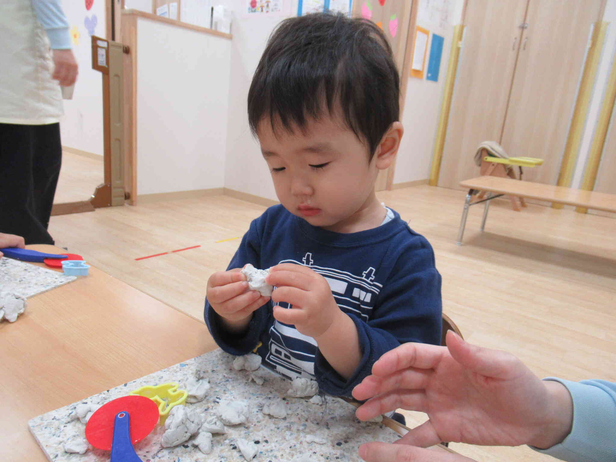 真剣な表情！！