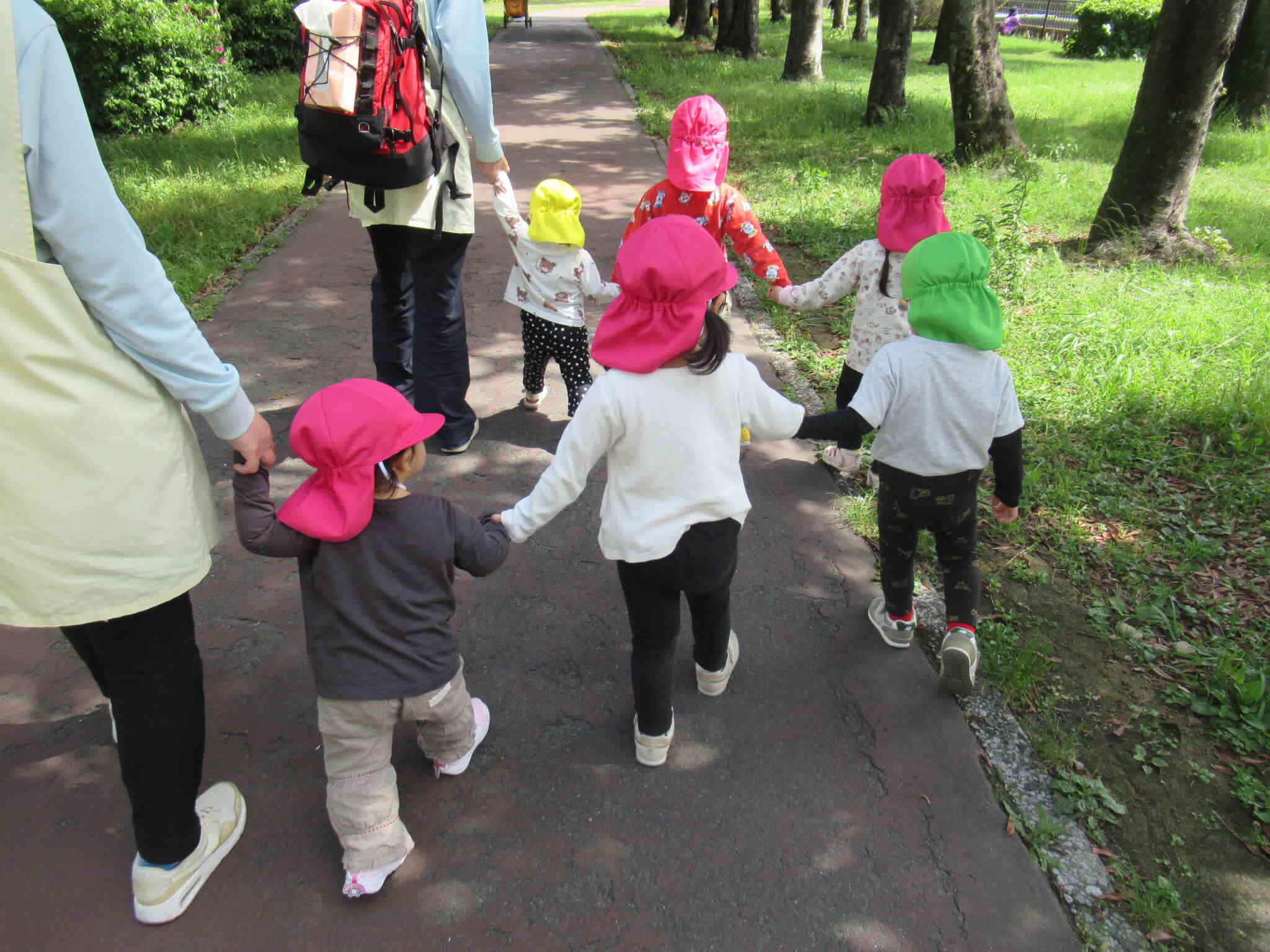 公園内に入ると・・・