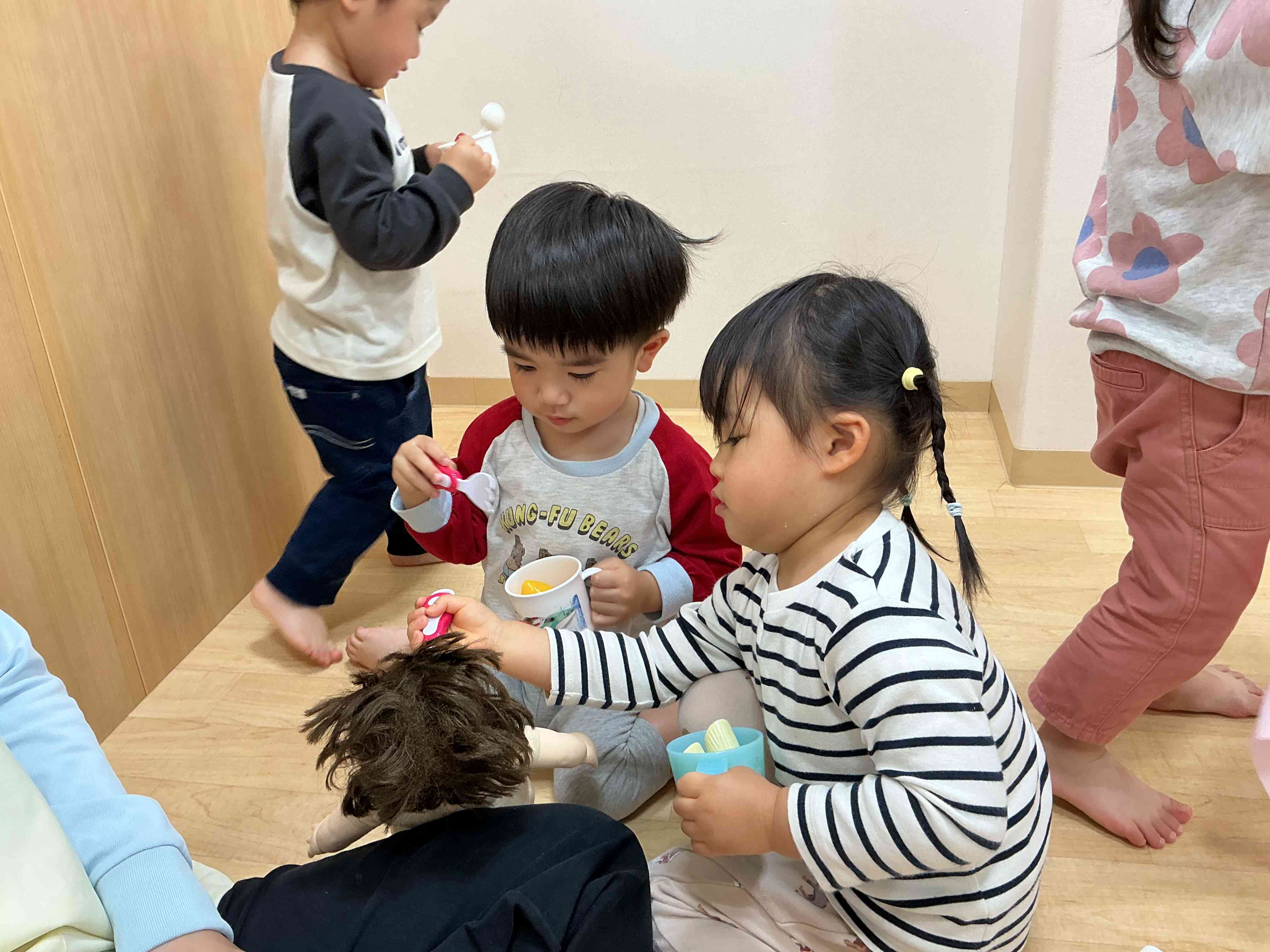 お人形あそびと・・・こちょこちょ♡