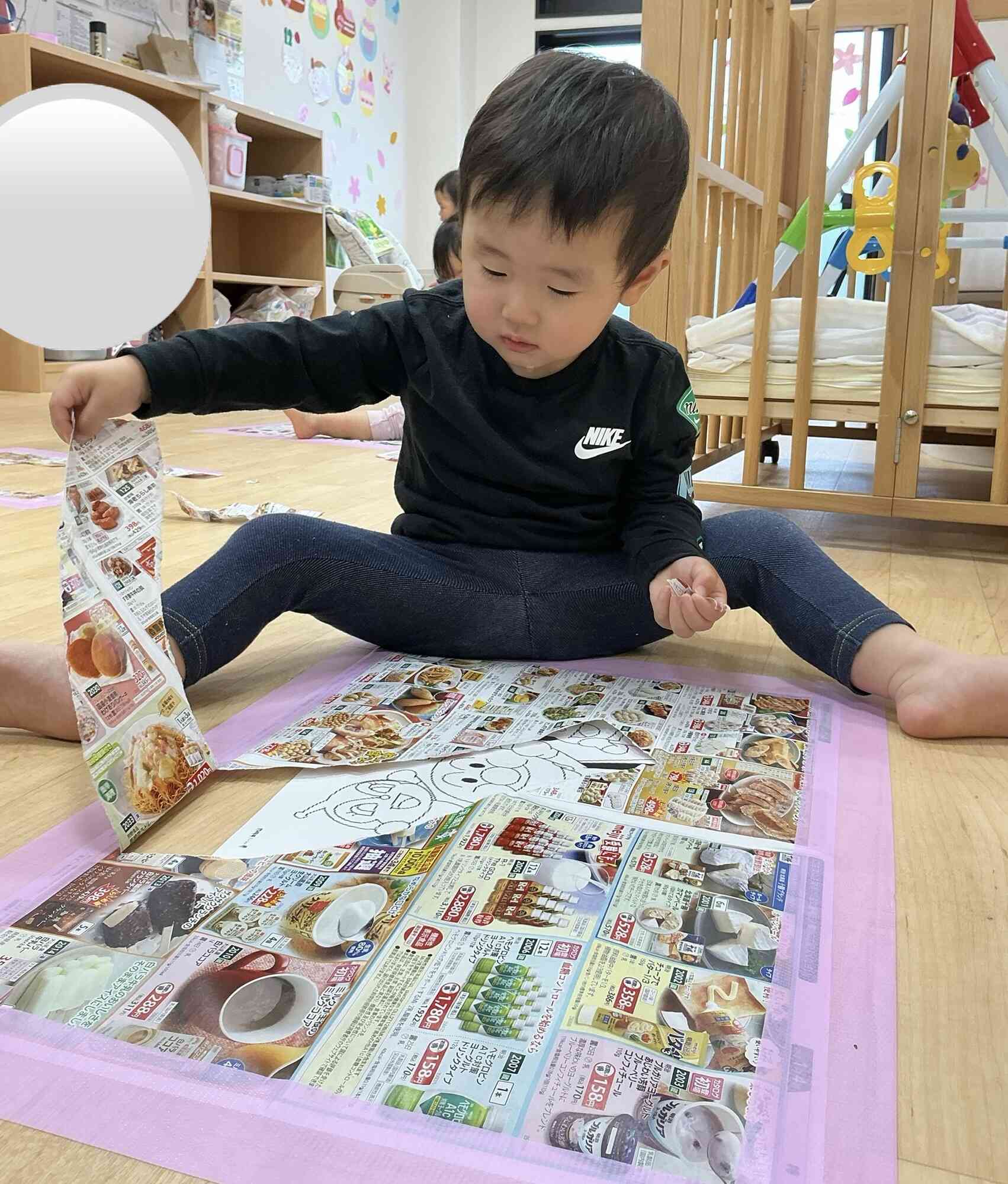 ぼくもできたよ〜♬