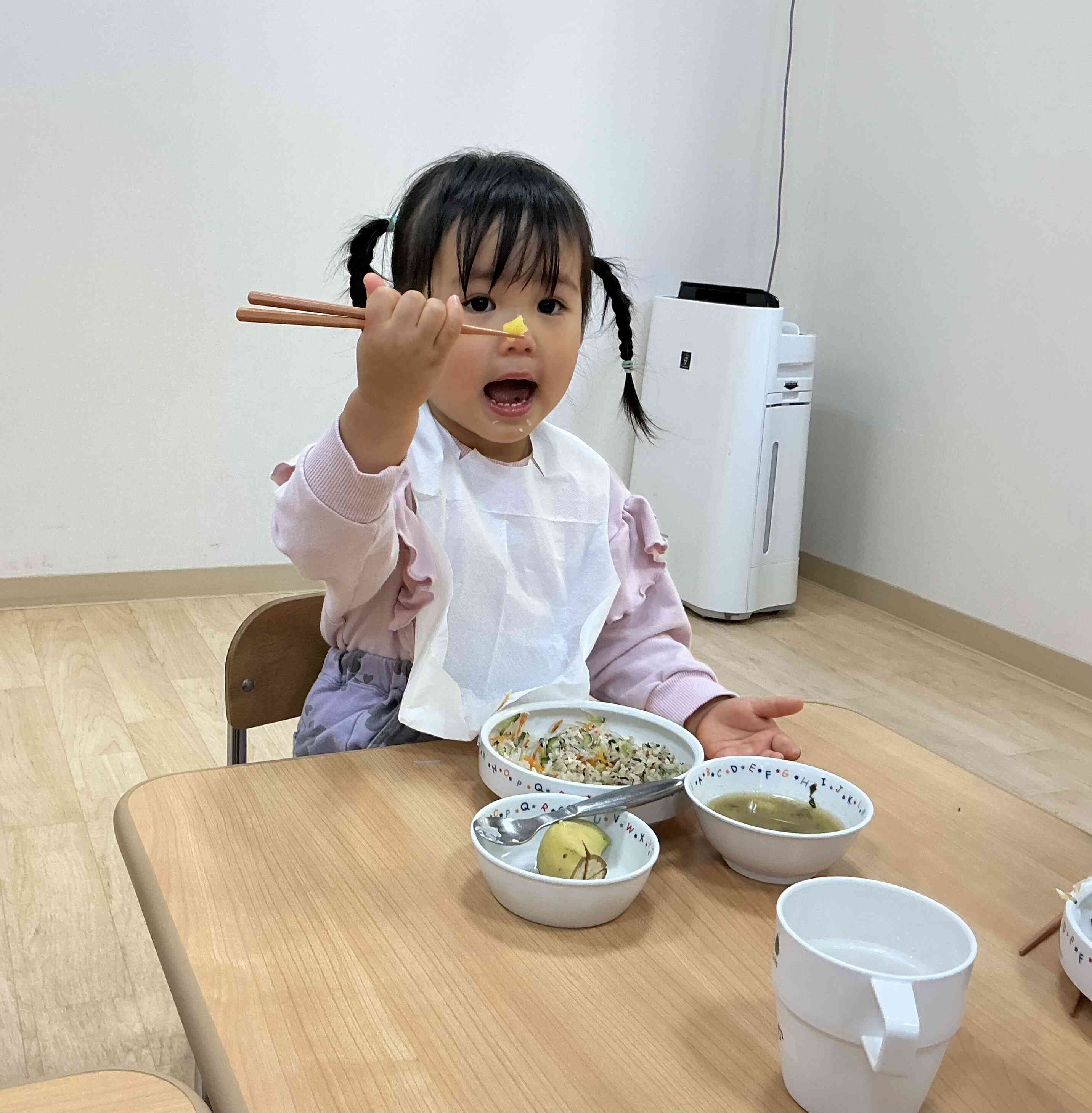 せんせい、みてみて！