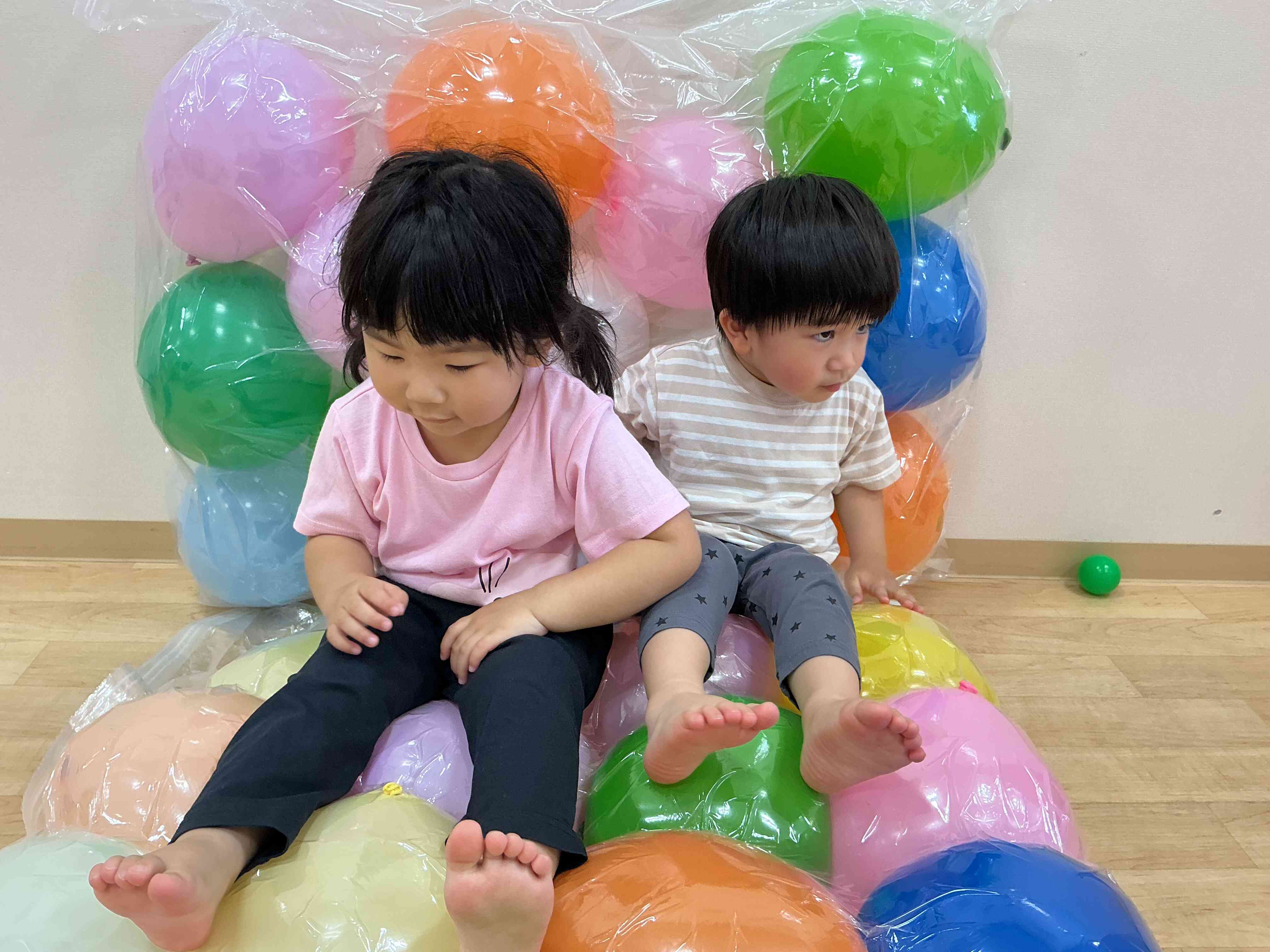 風船遊び★ボール遊び