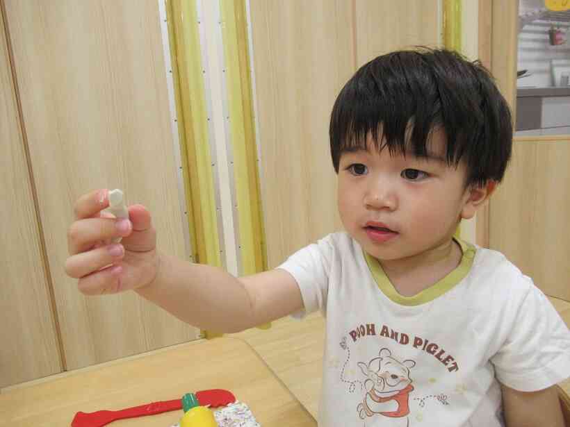 小さなお団子できたよ