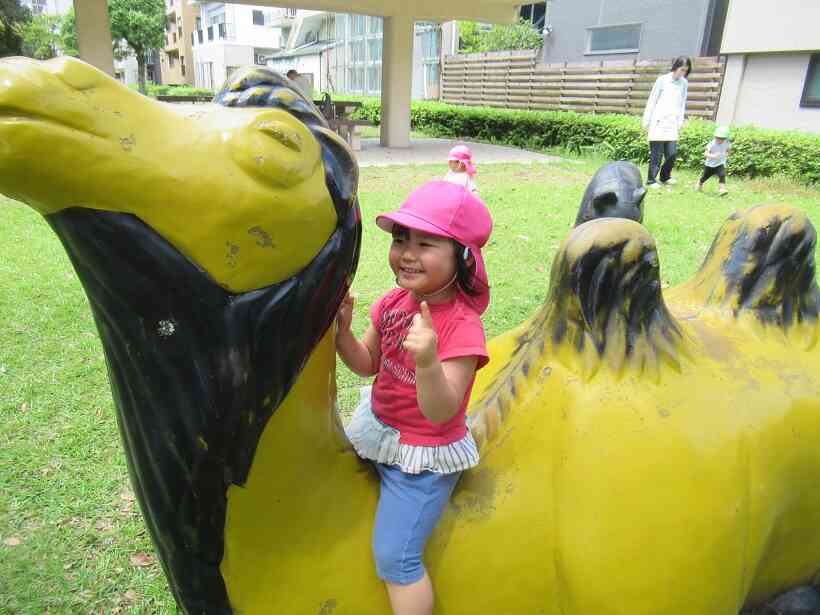 緑地公園までお散歩に行きました