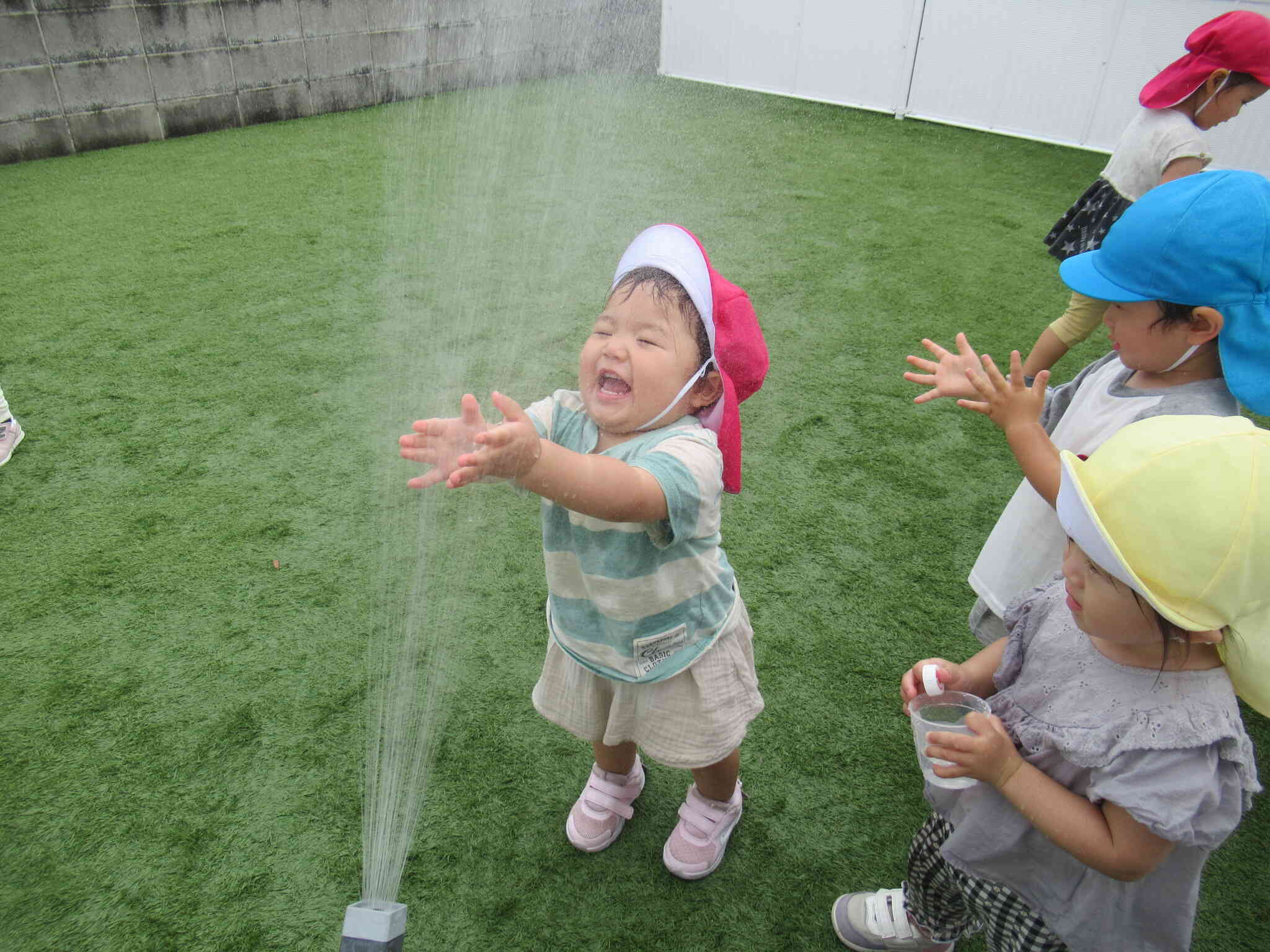 6月1日　おもいっきり✰水遊び