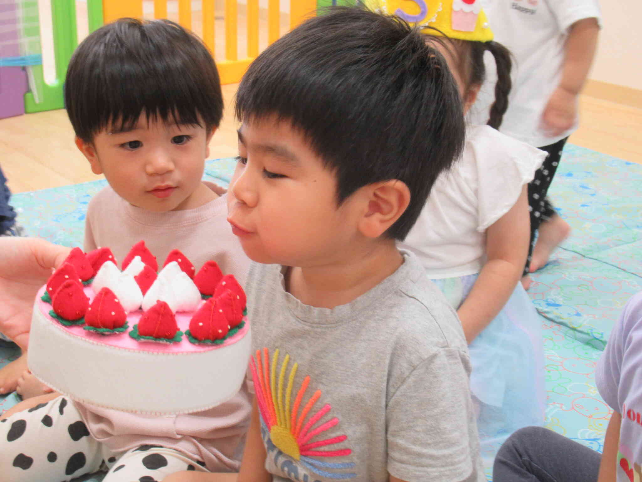 6月生まれのお友だちのお誕生日会