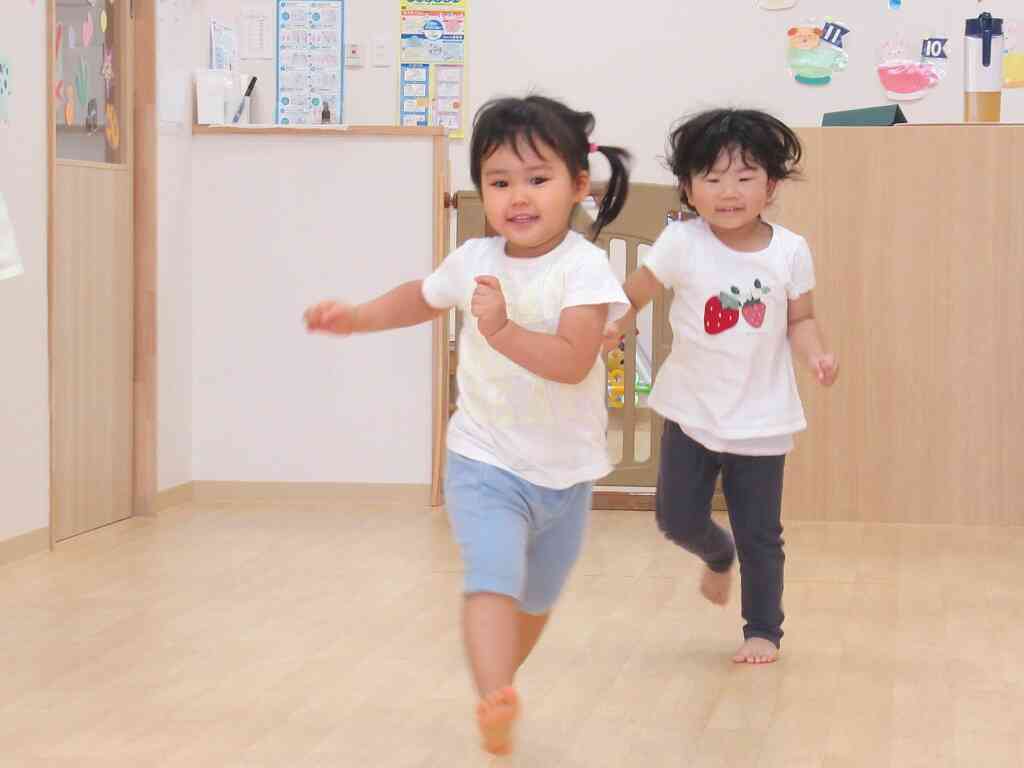 よーい、どん！でゴールへ一直線！