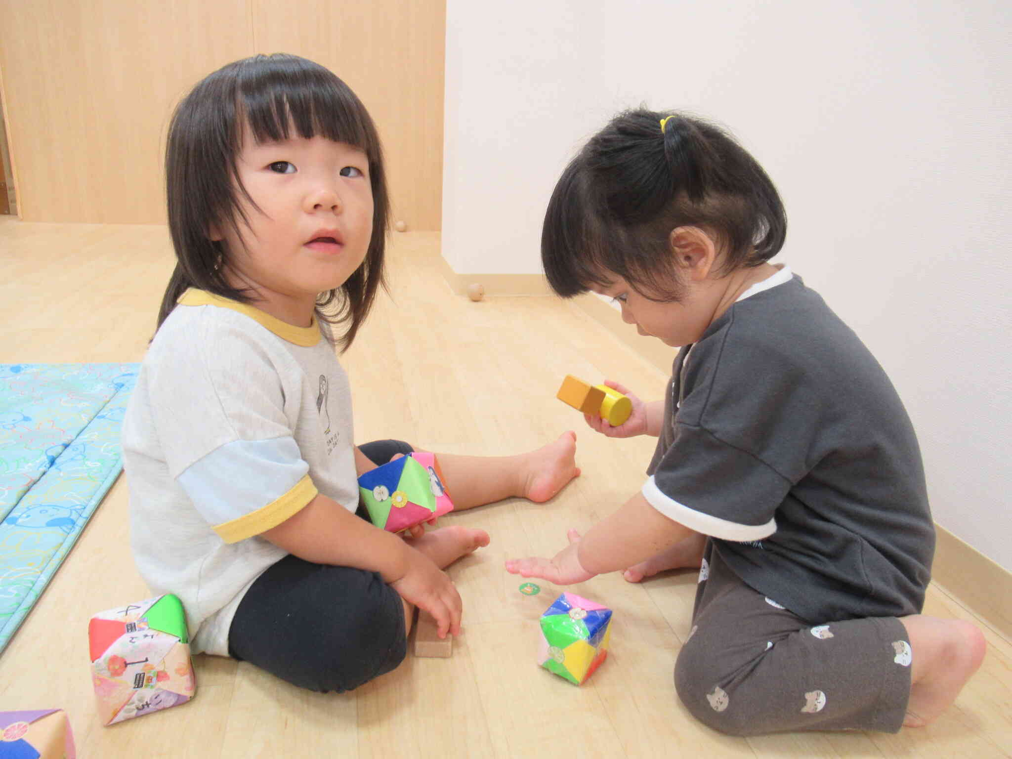 お友だちと一緒に