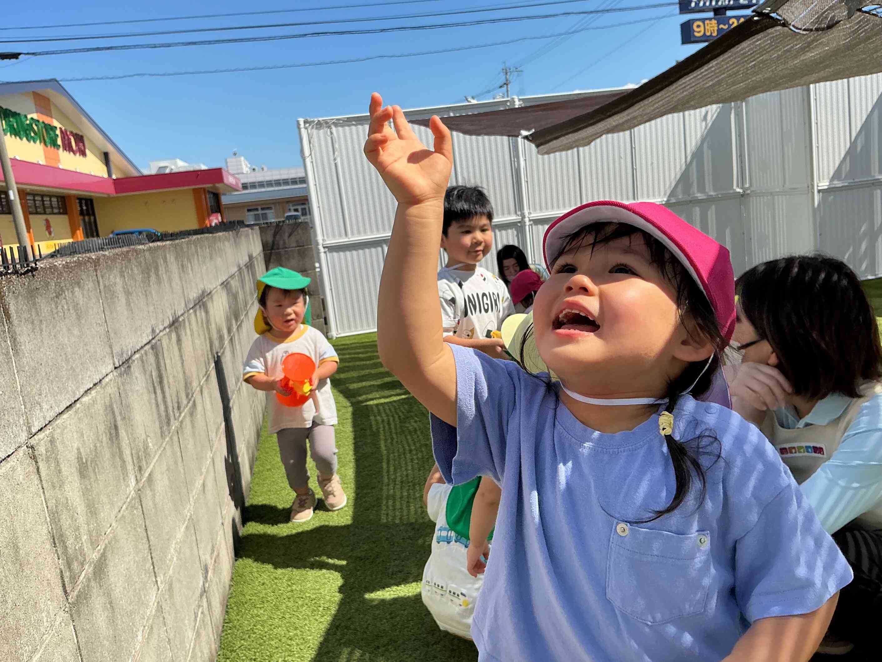 空を見上げると・・・