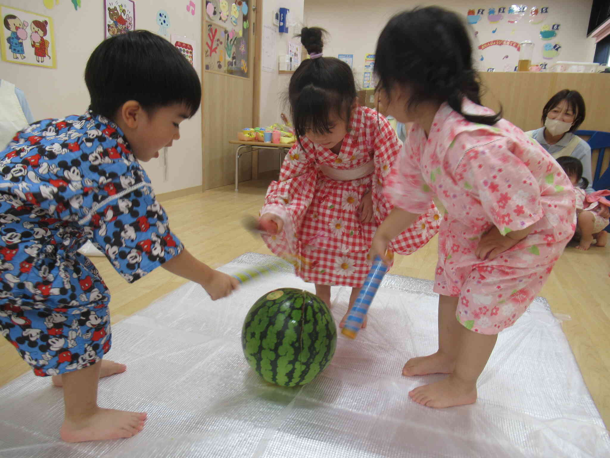 おまつりごっこ②