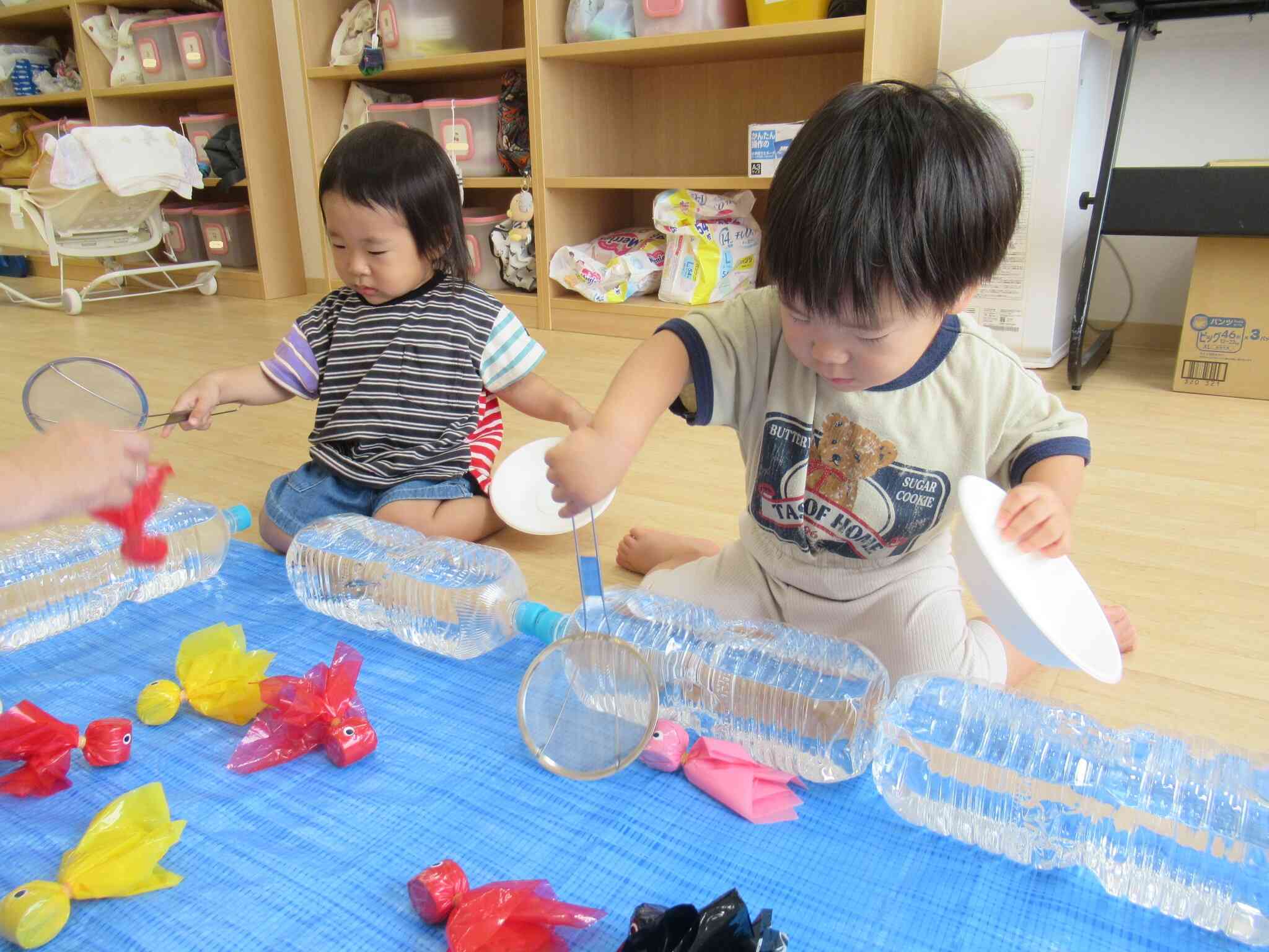 真剣な表情で取り組むおともだちも・・★