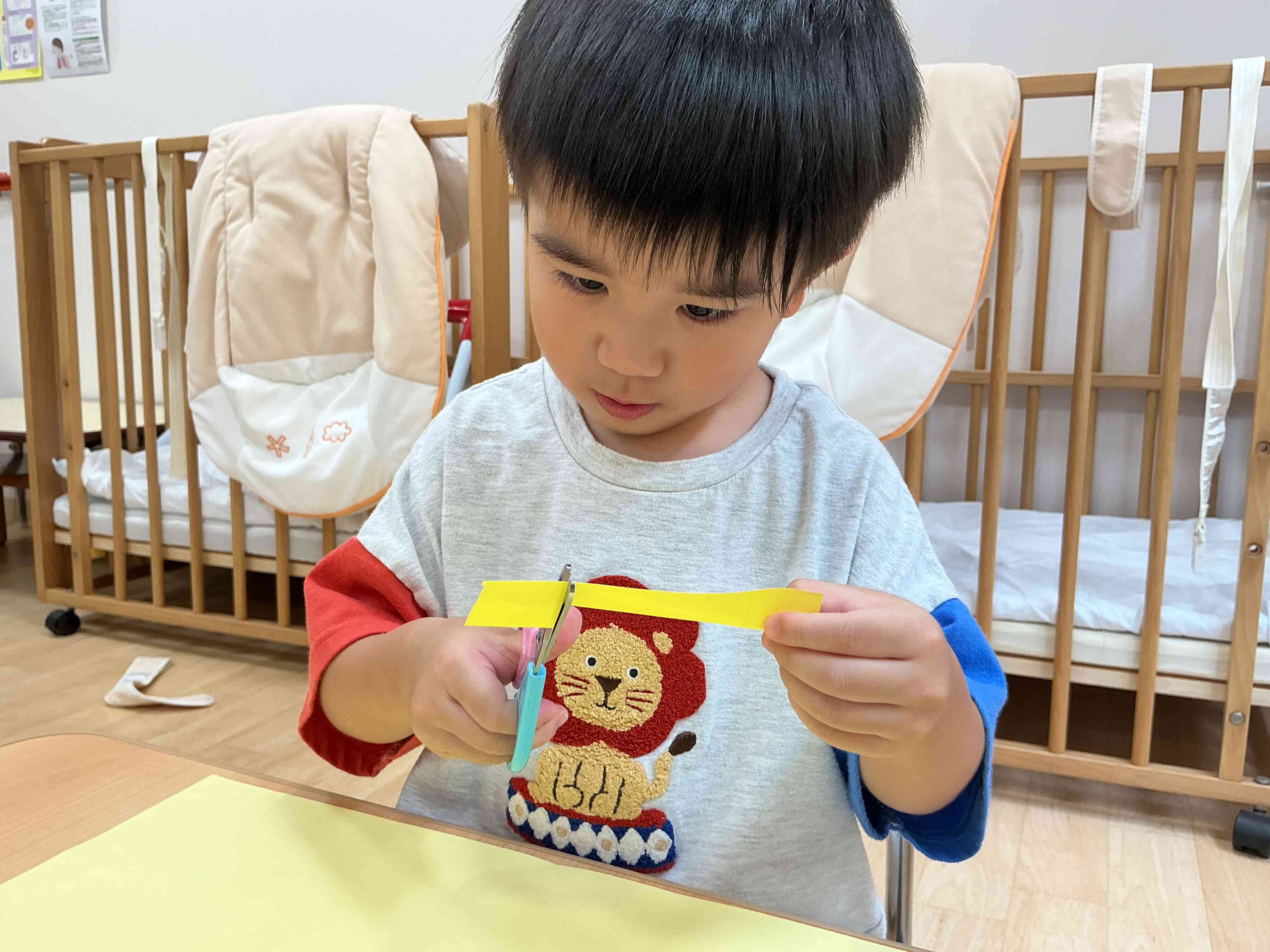 ぼくもやってみるー！