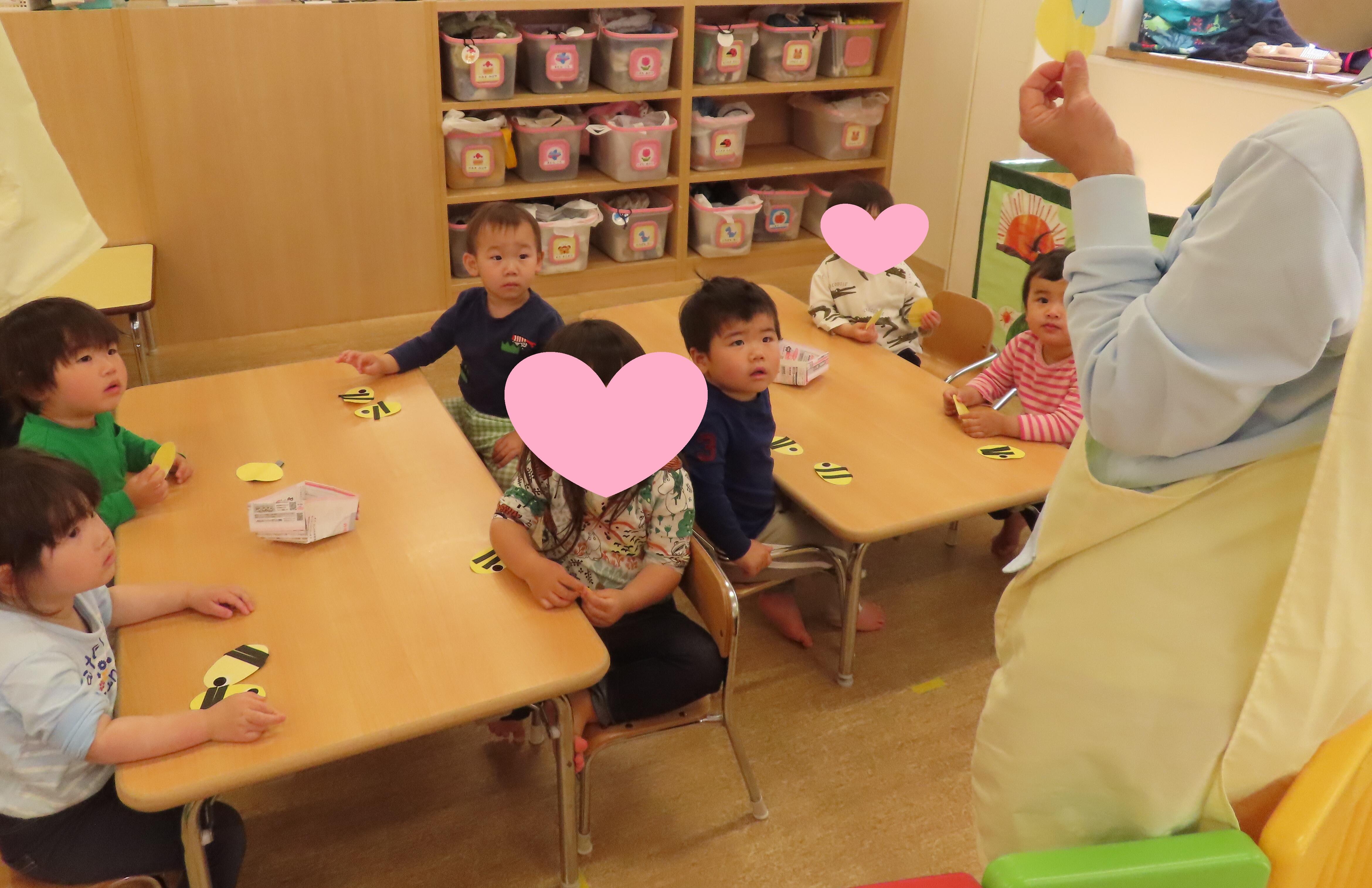 うさぎ組の製作の様子です