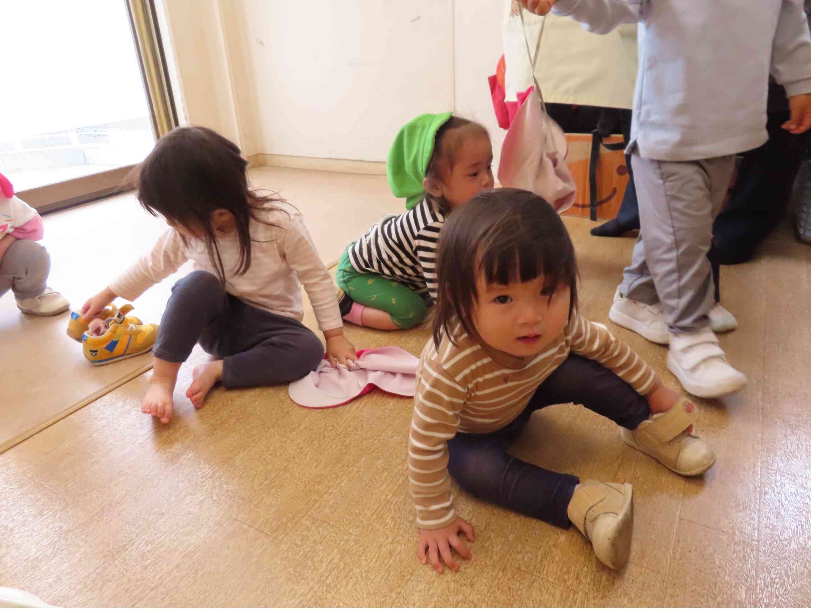 ただいま～！じぶんでなんでもできるもん！