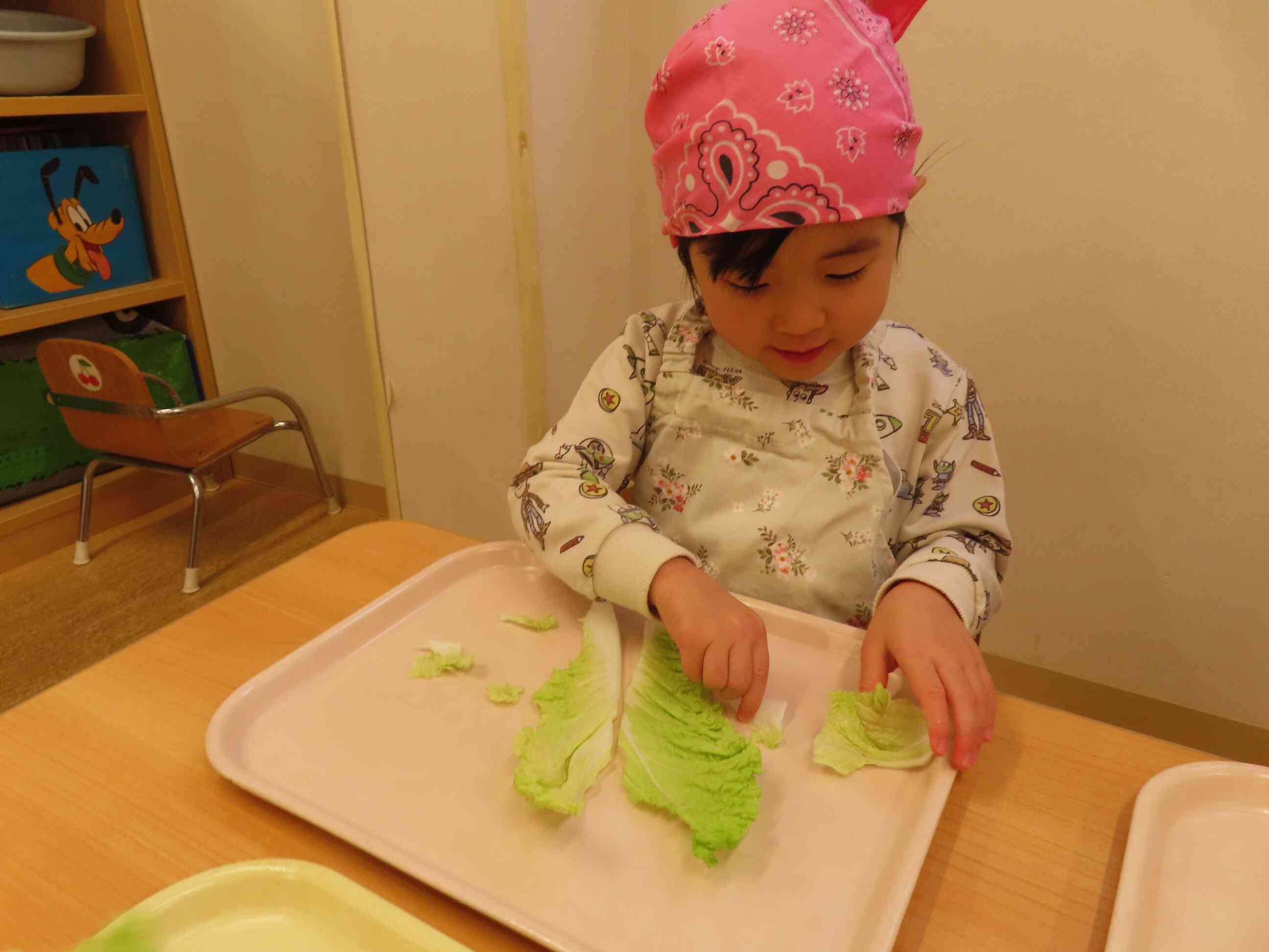 うさぎ組のお友だちはさすがです。