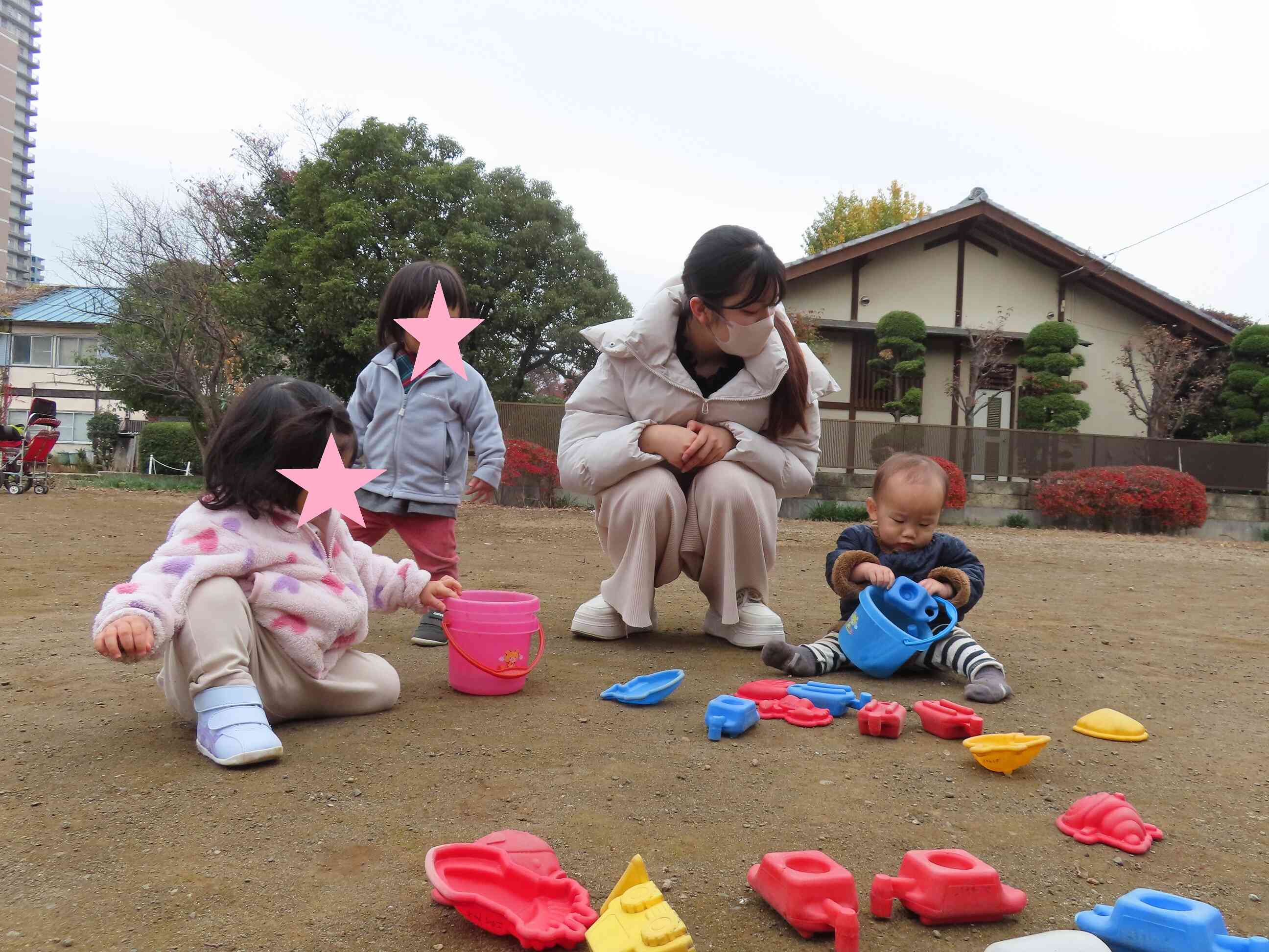 お友だちも一緒に…