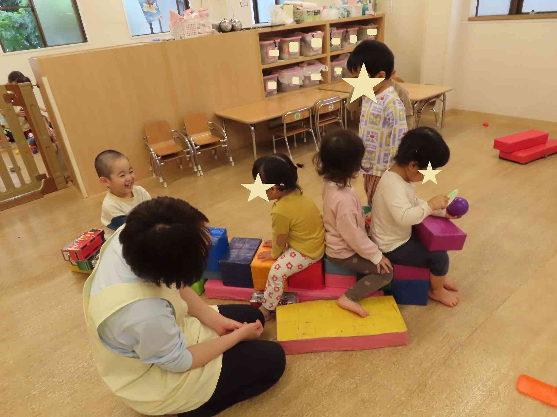 みんなで遊ぶと楽しいね!