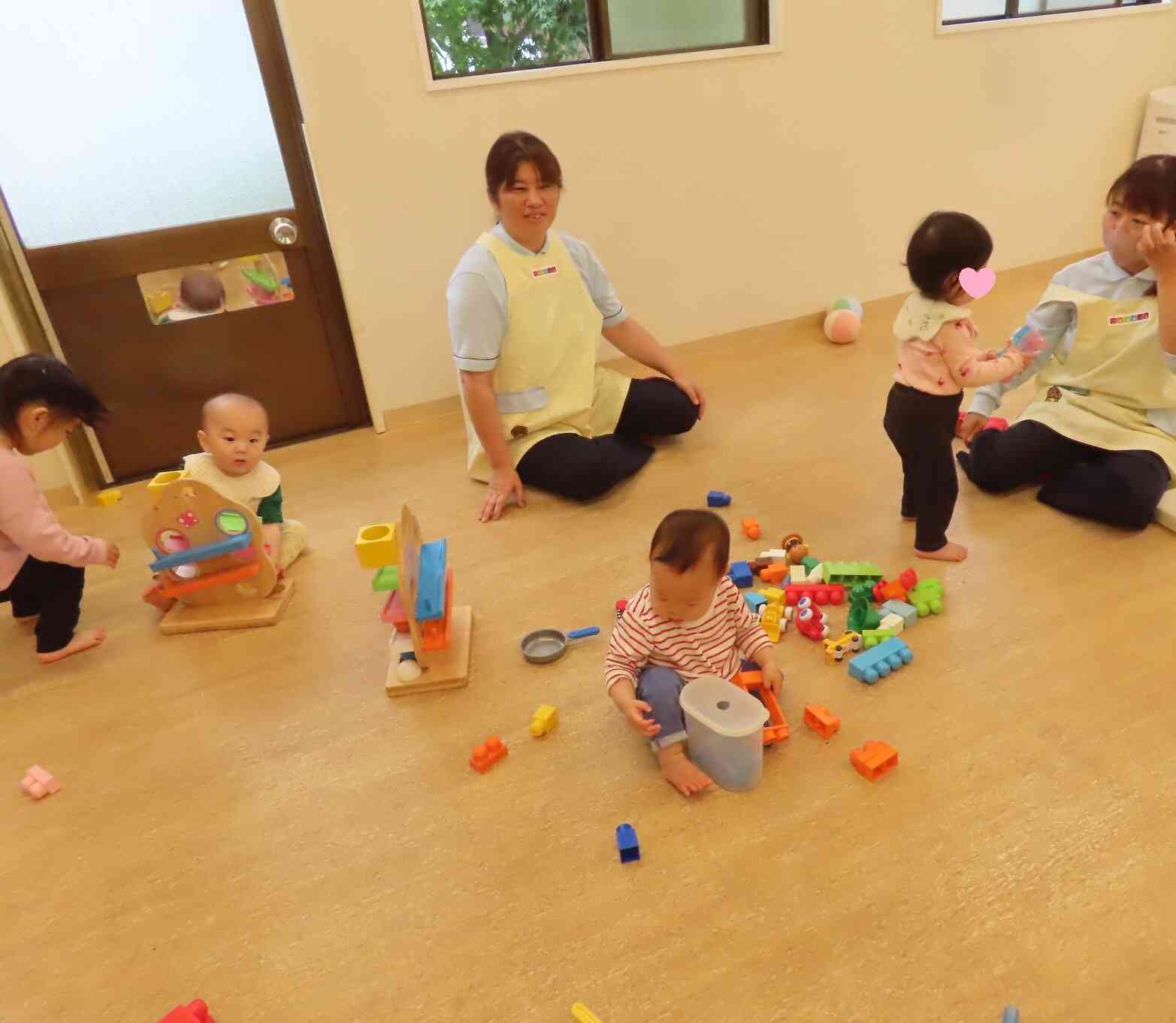 ０歳児・１歳児クラスのお部屋