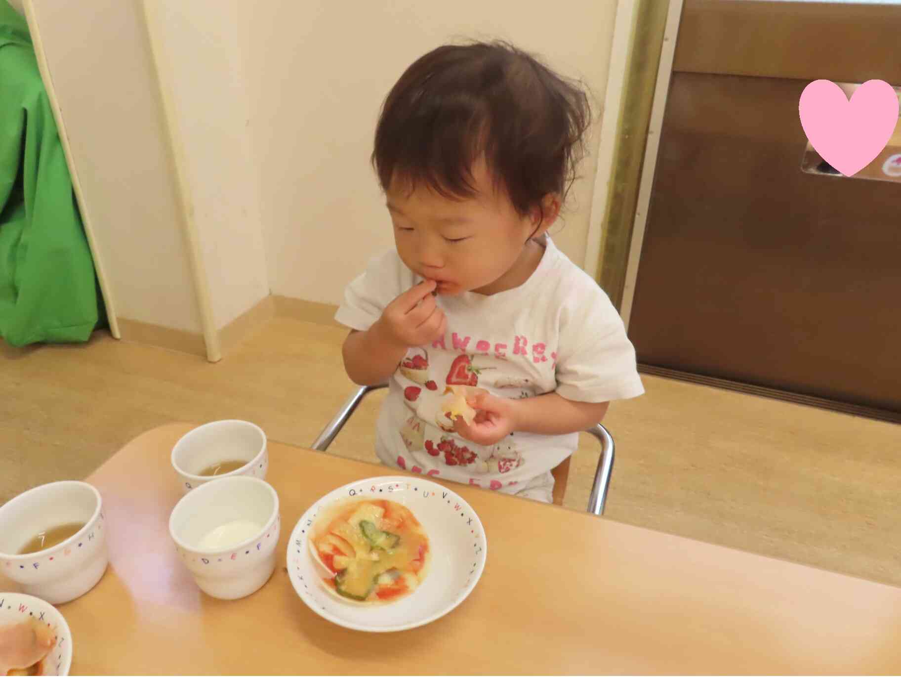 ピーマン、トマトも美味しく食べることが出来ました♪