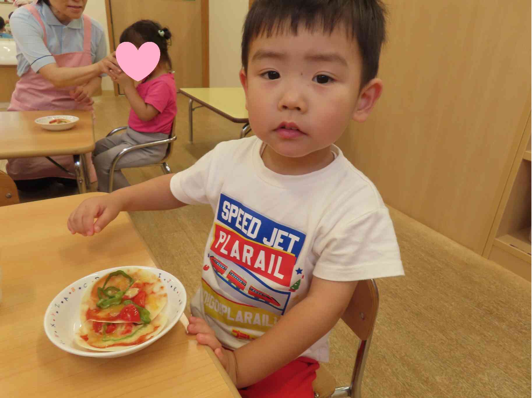 【食育7月】ピザ作り②