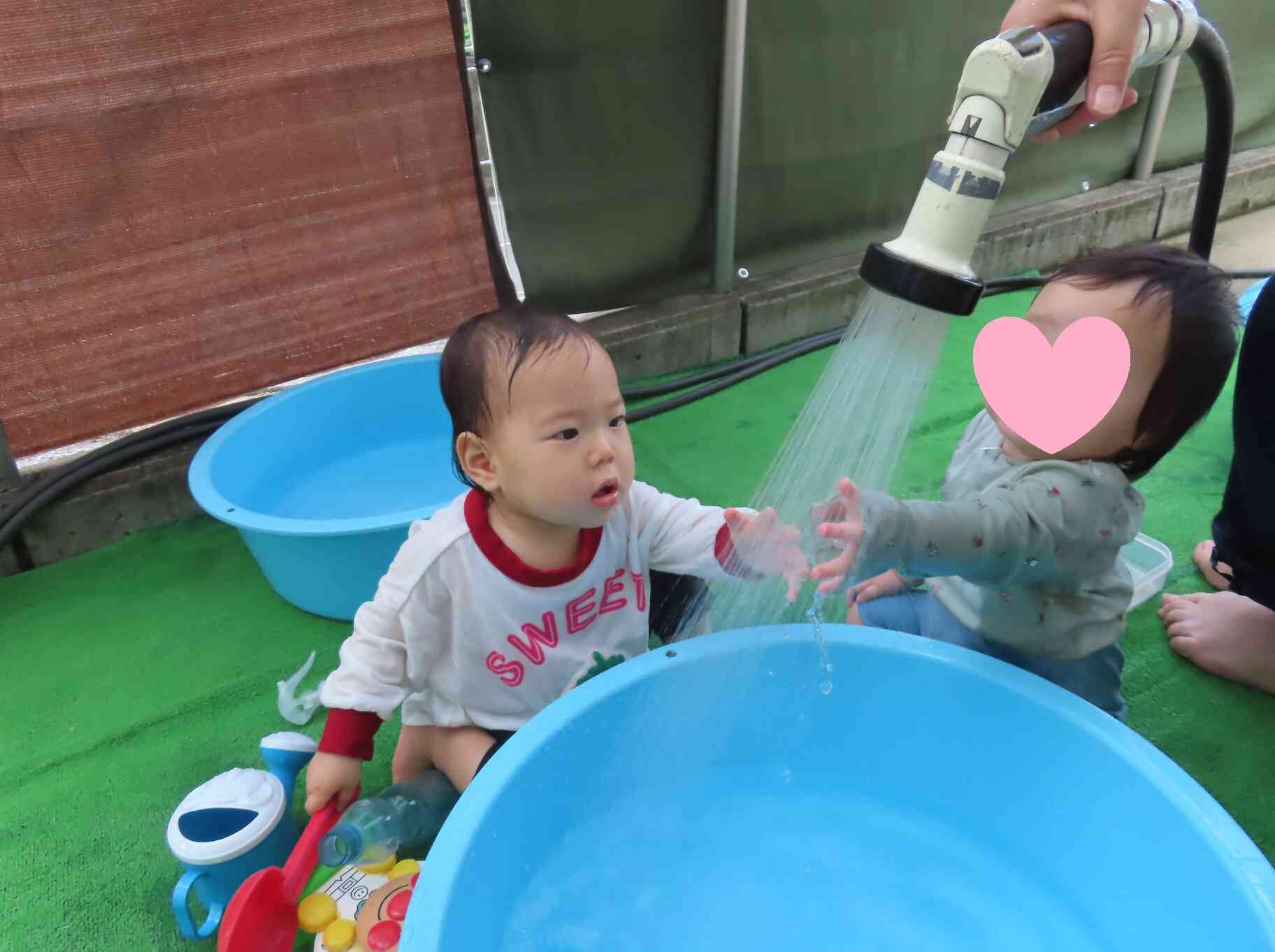 シャワーも気持ちいい♪