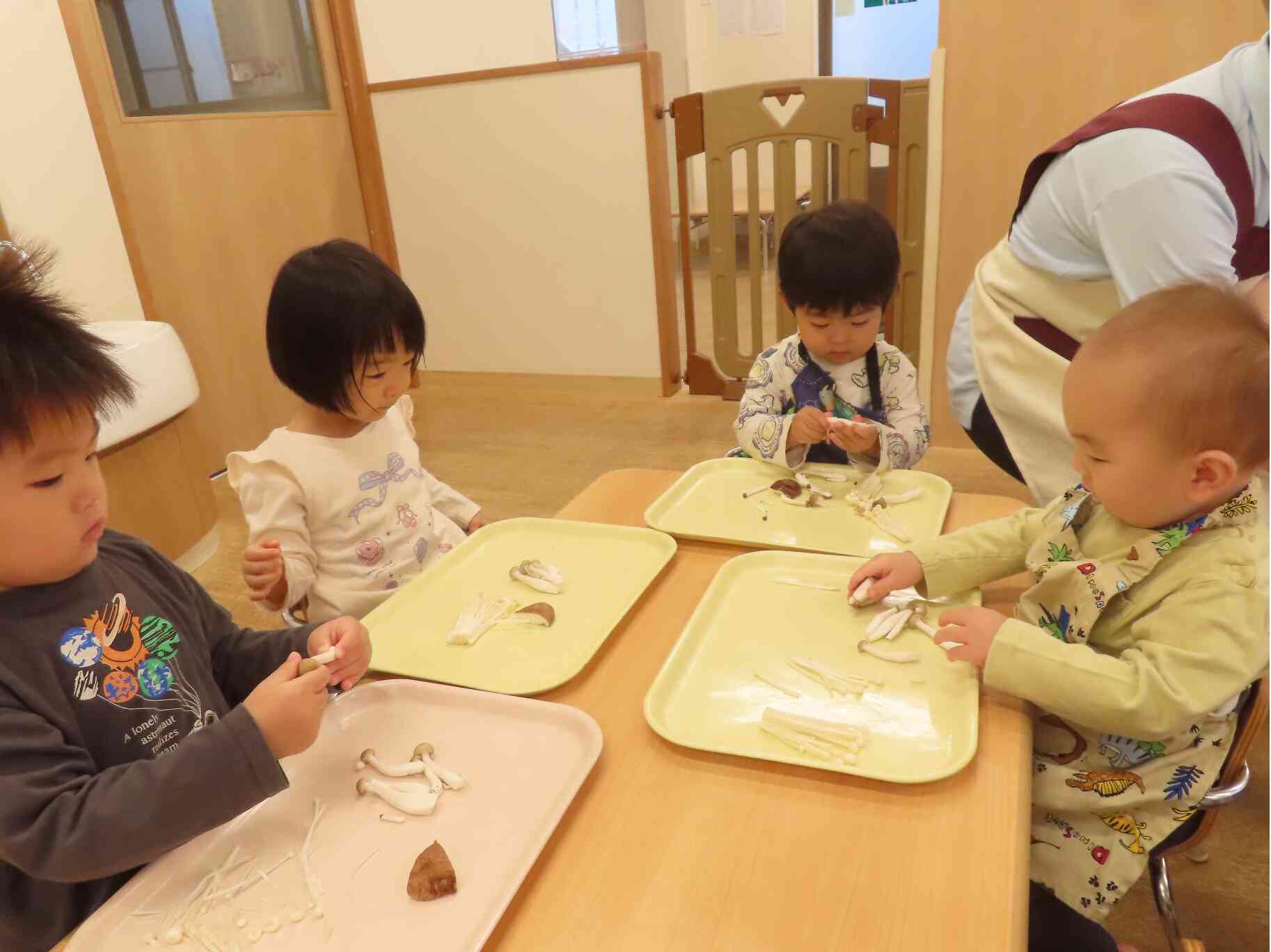 【9月の食育】きのこさき