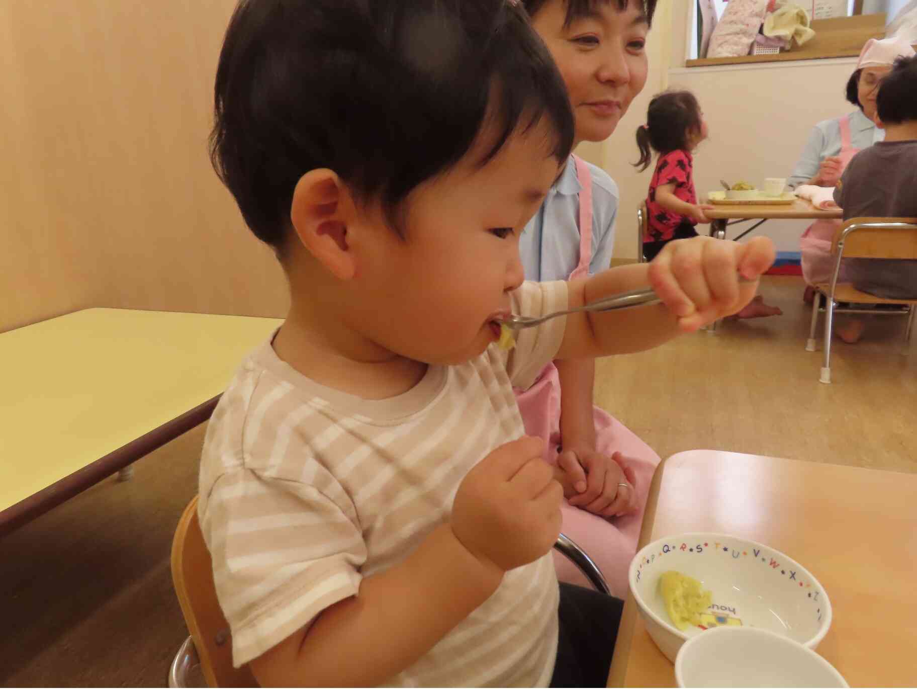 おいもだいすき～(*^▽^*)