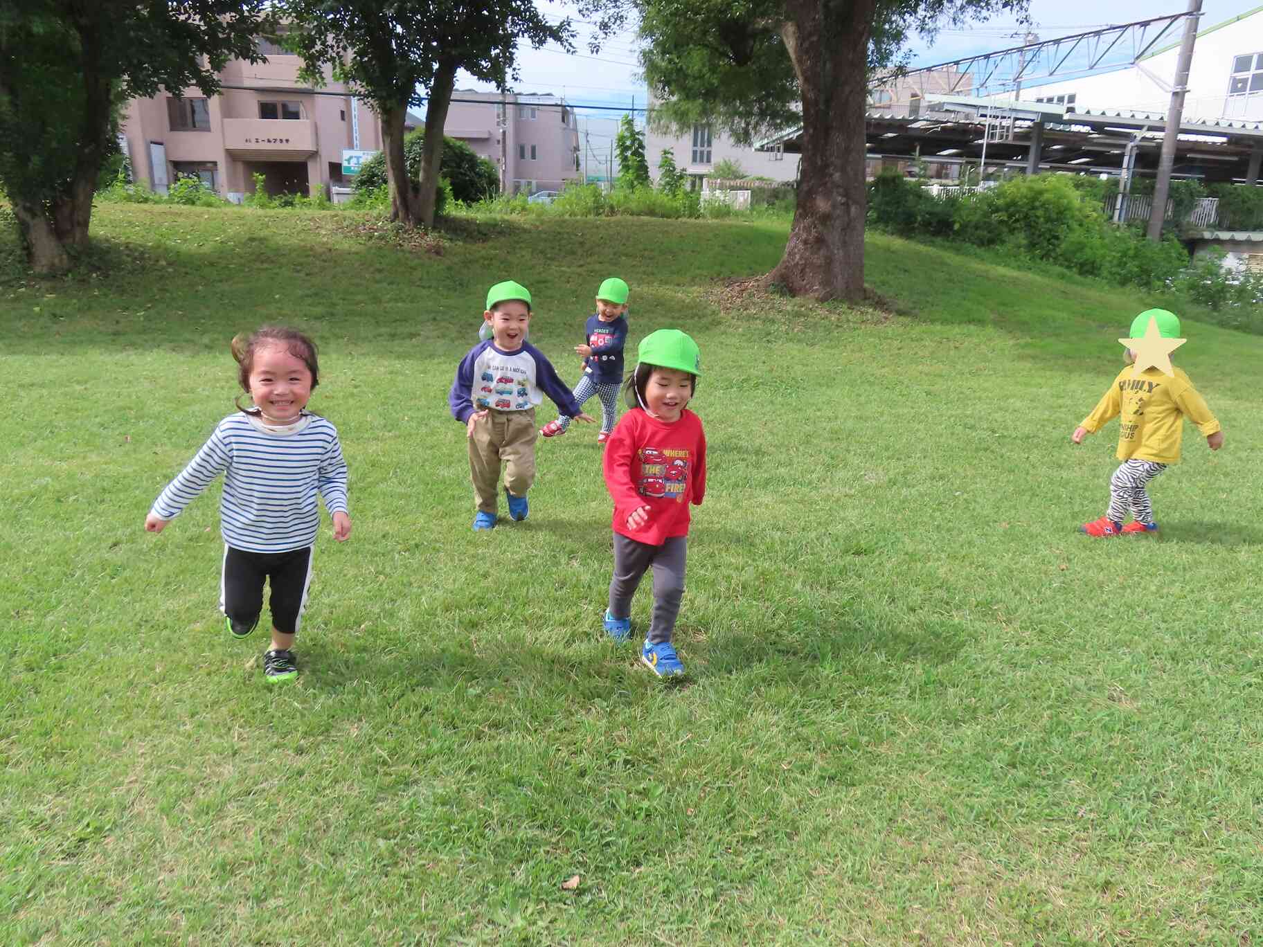 航空公園におさんぽにでかけました(^^)/