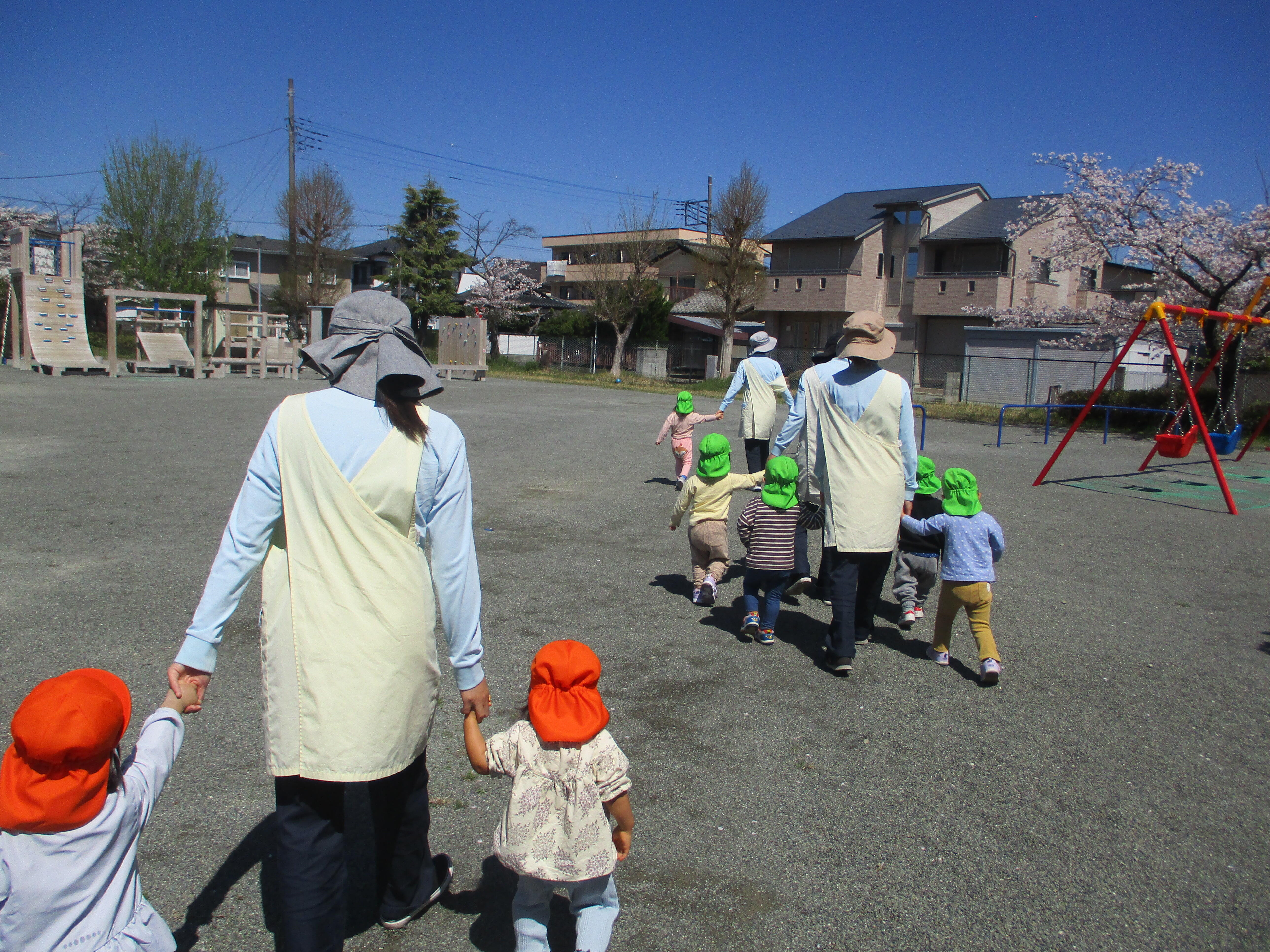 公園に着いたよ！