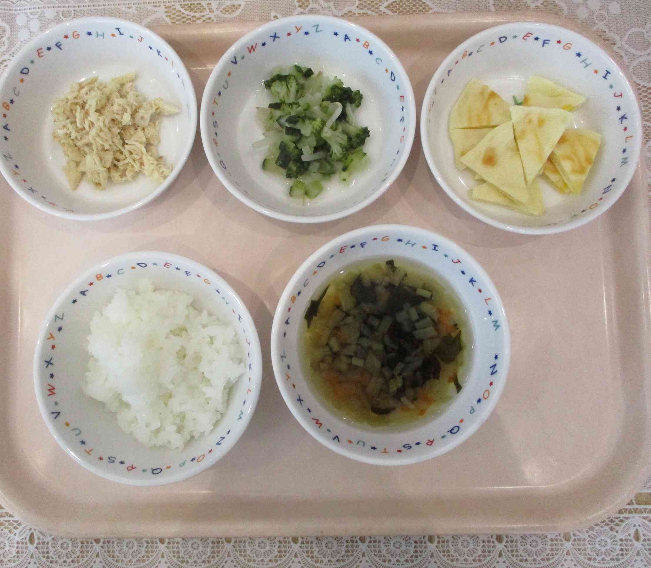 5月8日(木)の給食　離乳食(後期食)