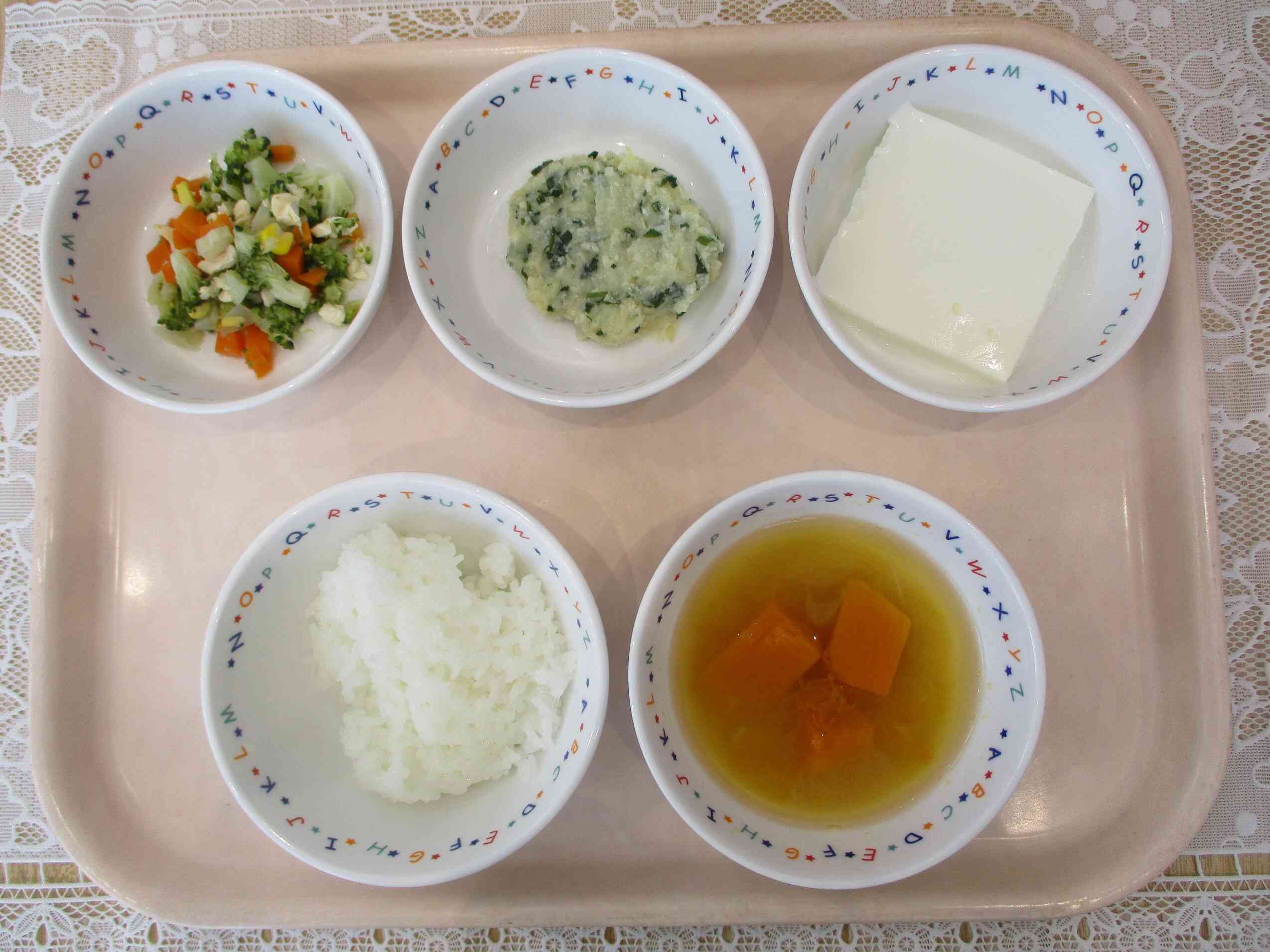 5月13日(火)の給食　離乳食(後期食)