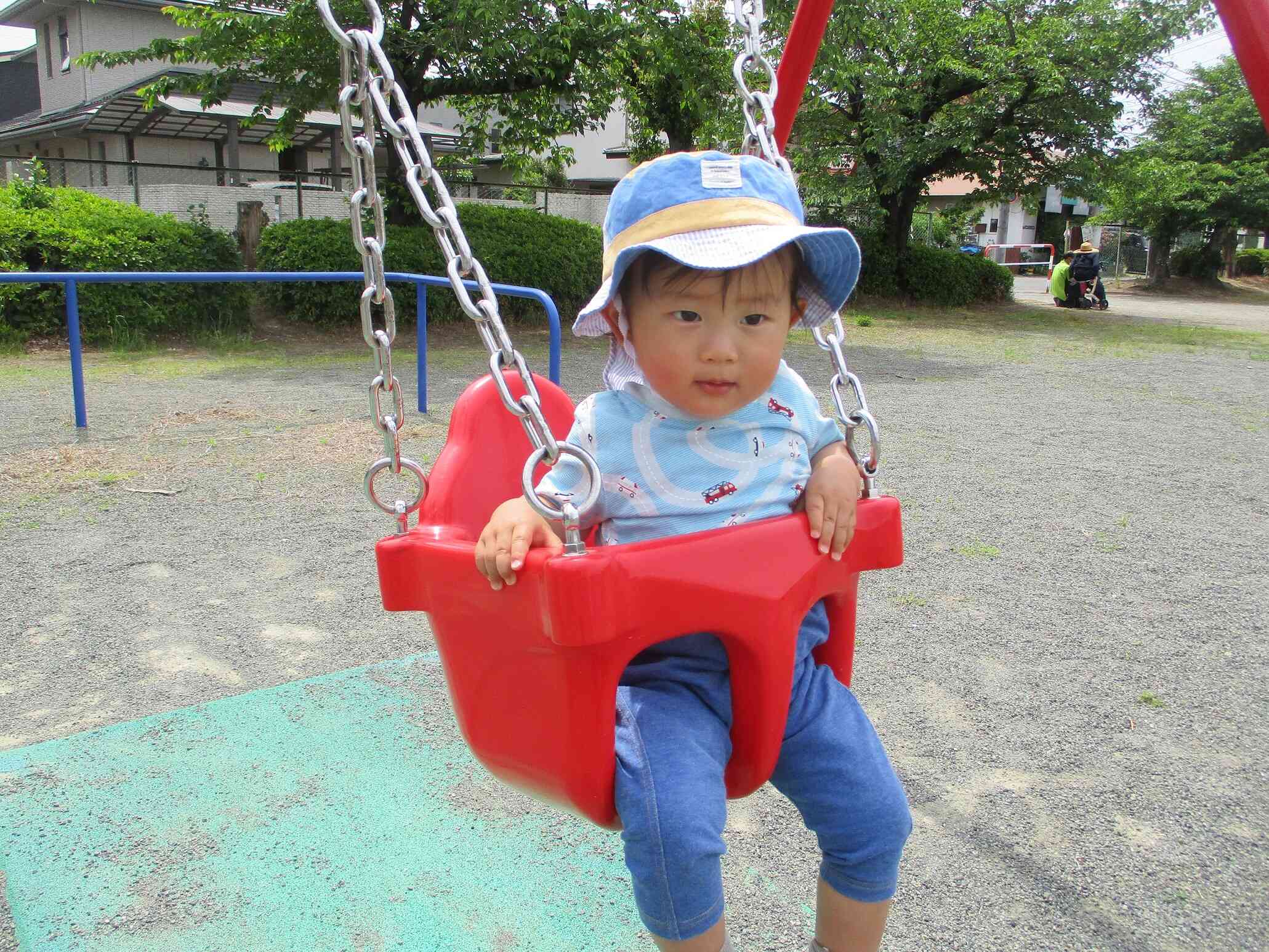 ブランコ大好き！！