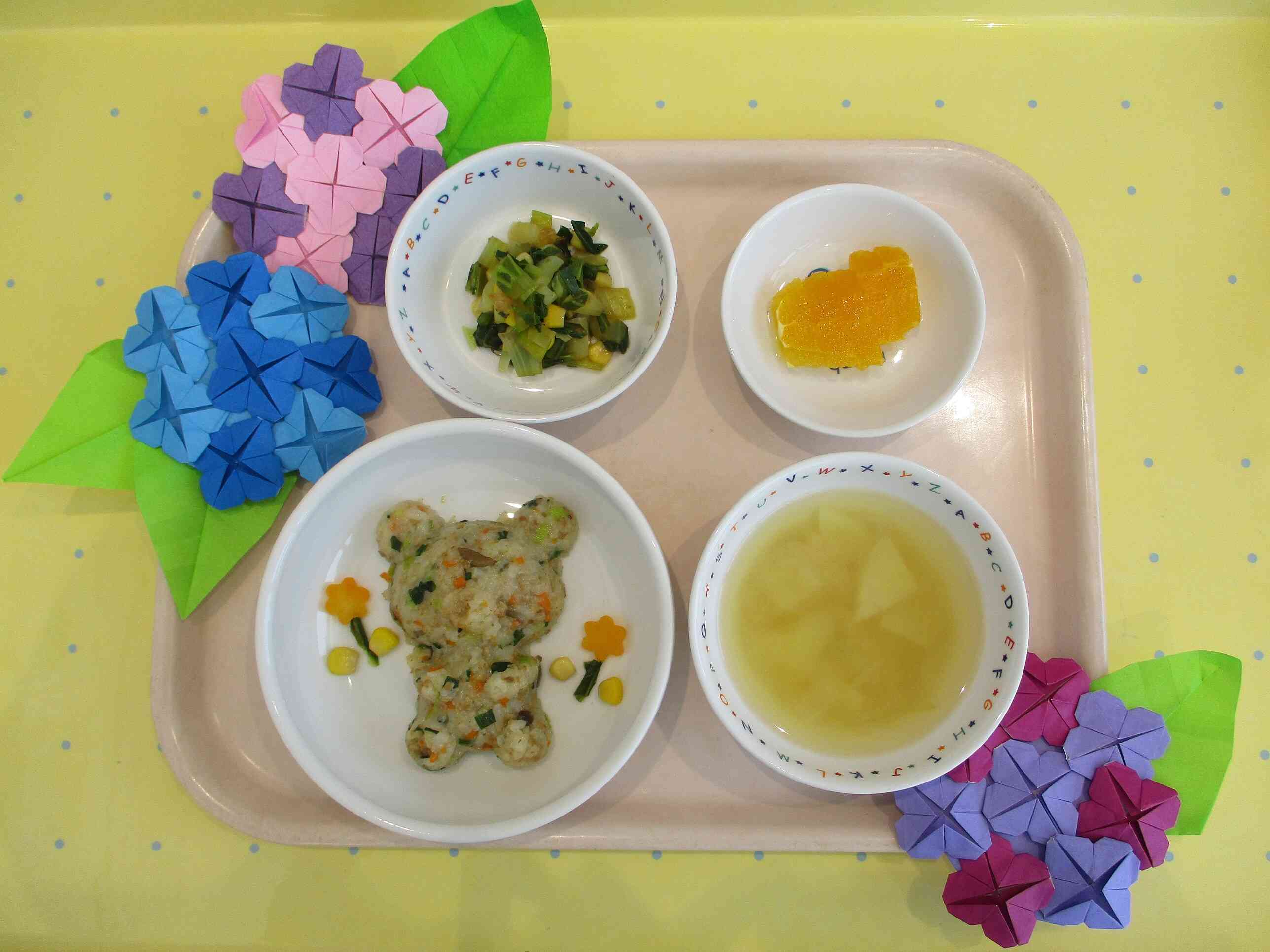 6月5日(木)の給食　幼児食