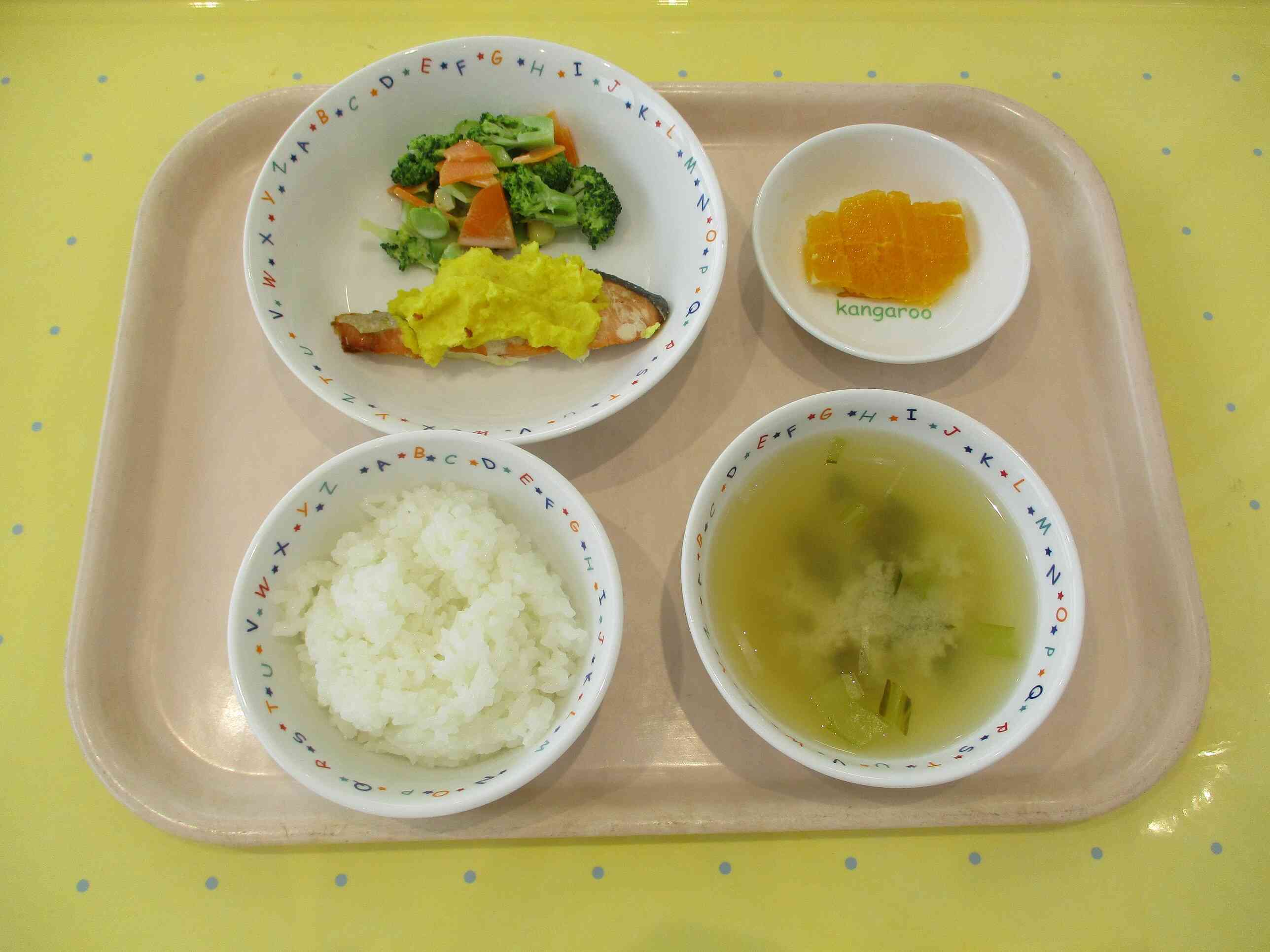 ６月２３日（月）の給食　幼児食