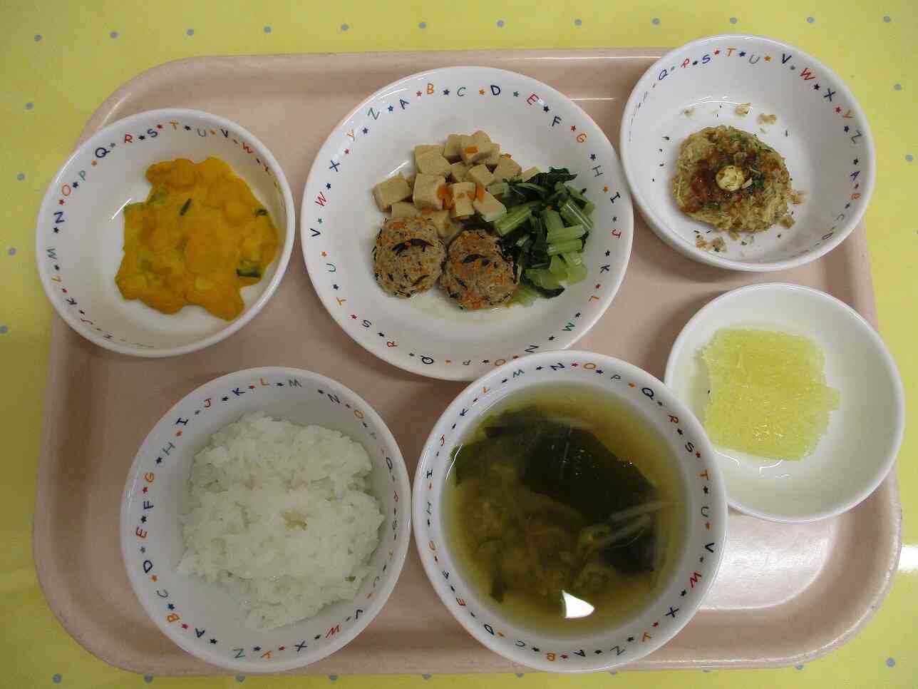9月3日(水)の給食　幼児食