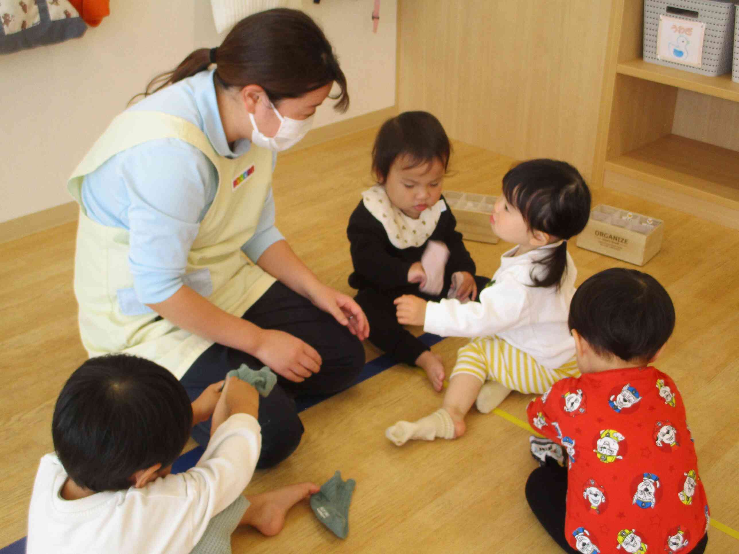 靴下履けるかな？