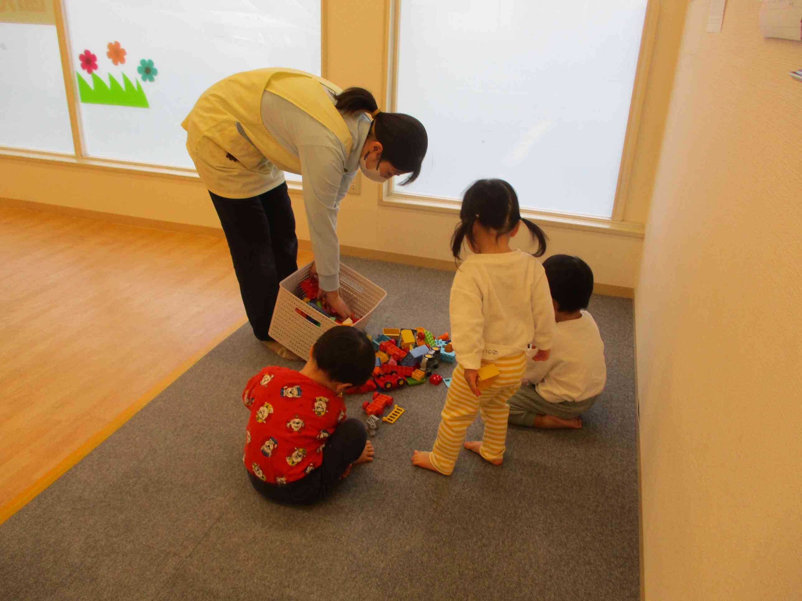 おやつとその後のおあそび