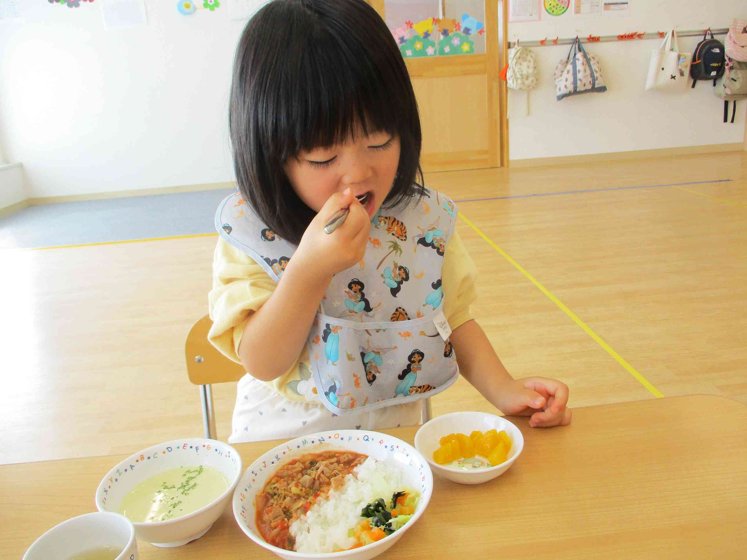 大好きなフルーツからいただきます♪