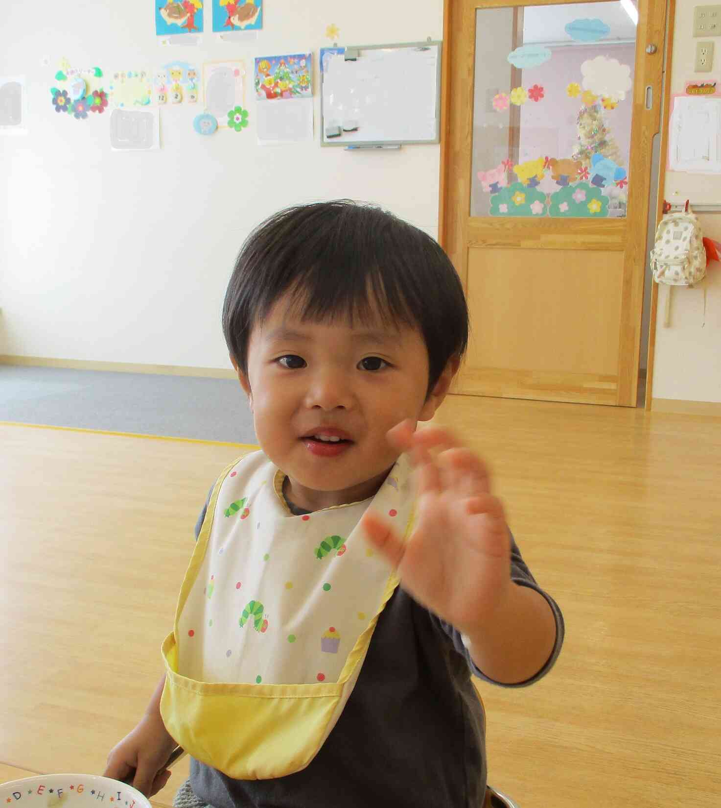 給食の時間ですよ