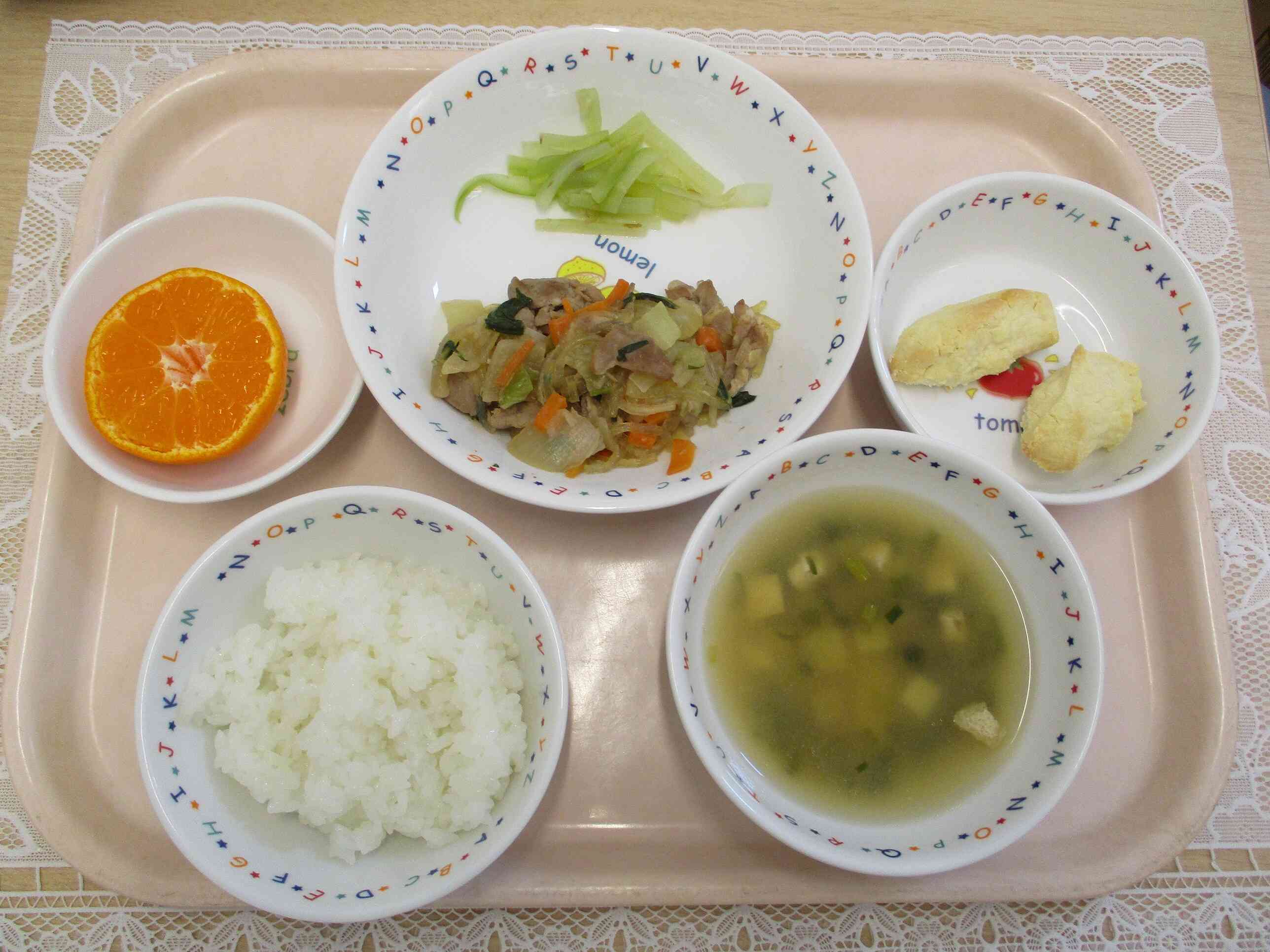 2月4日(水)の給食　幼児食
