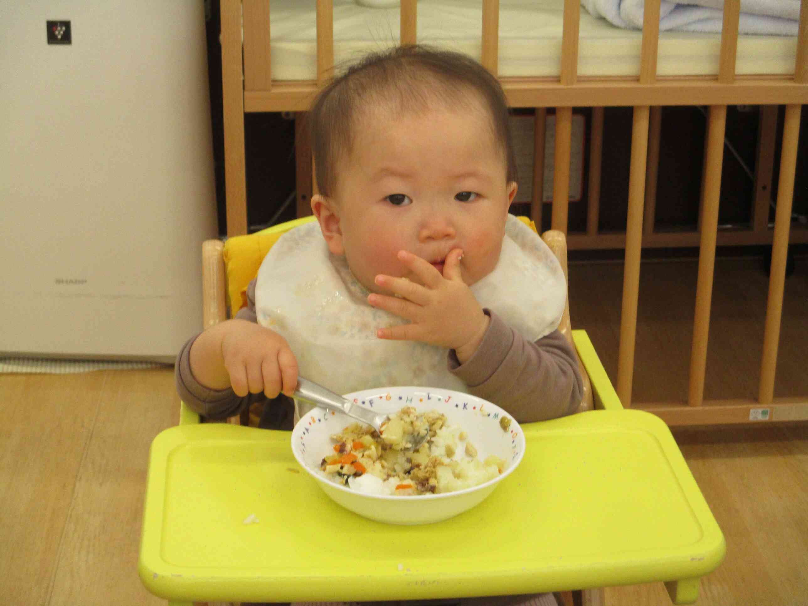 給食おいしいね
