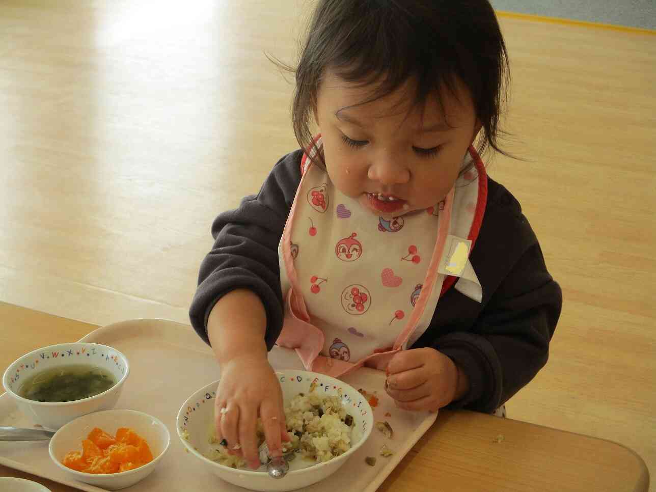 おなかすいたね