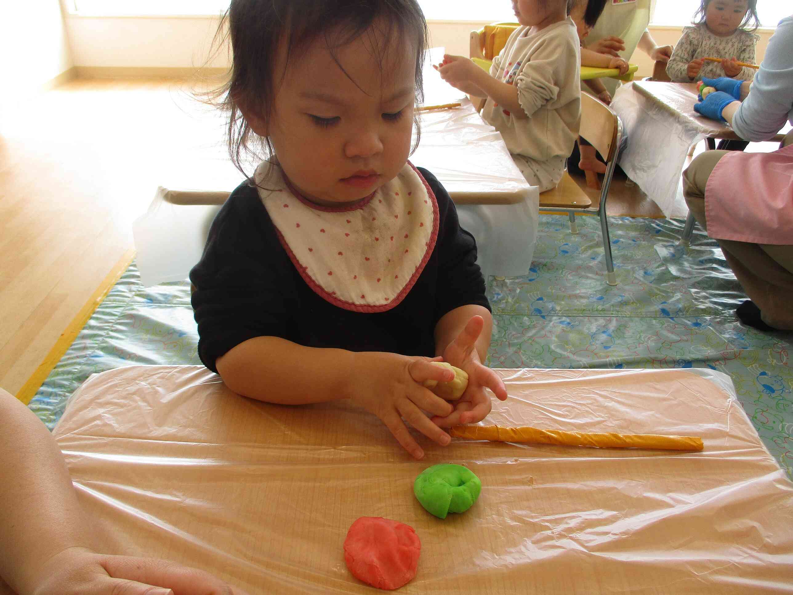 こねこね、よいしょ！