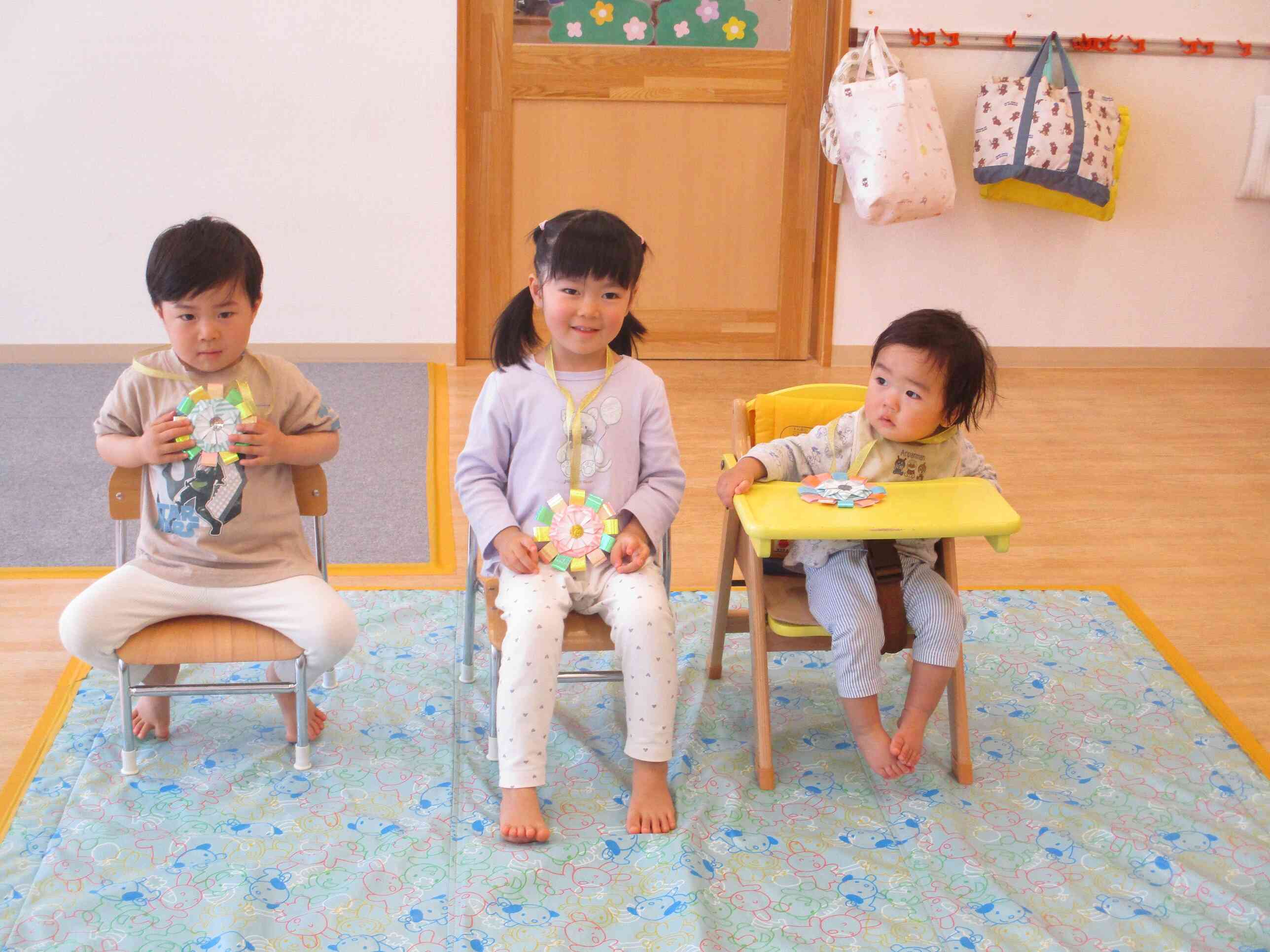 英語も頑張ったし、今までしっかり登園しました