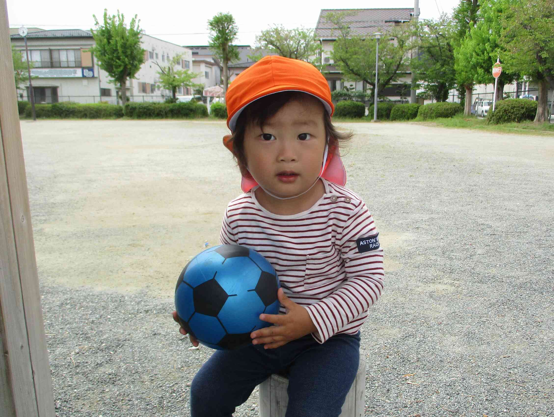 ボール遊びも大好き！