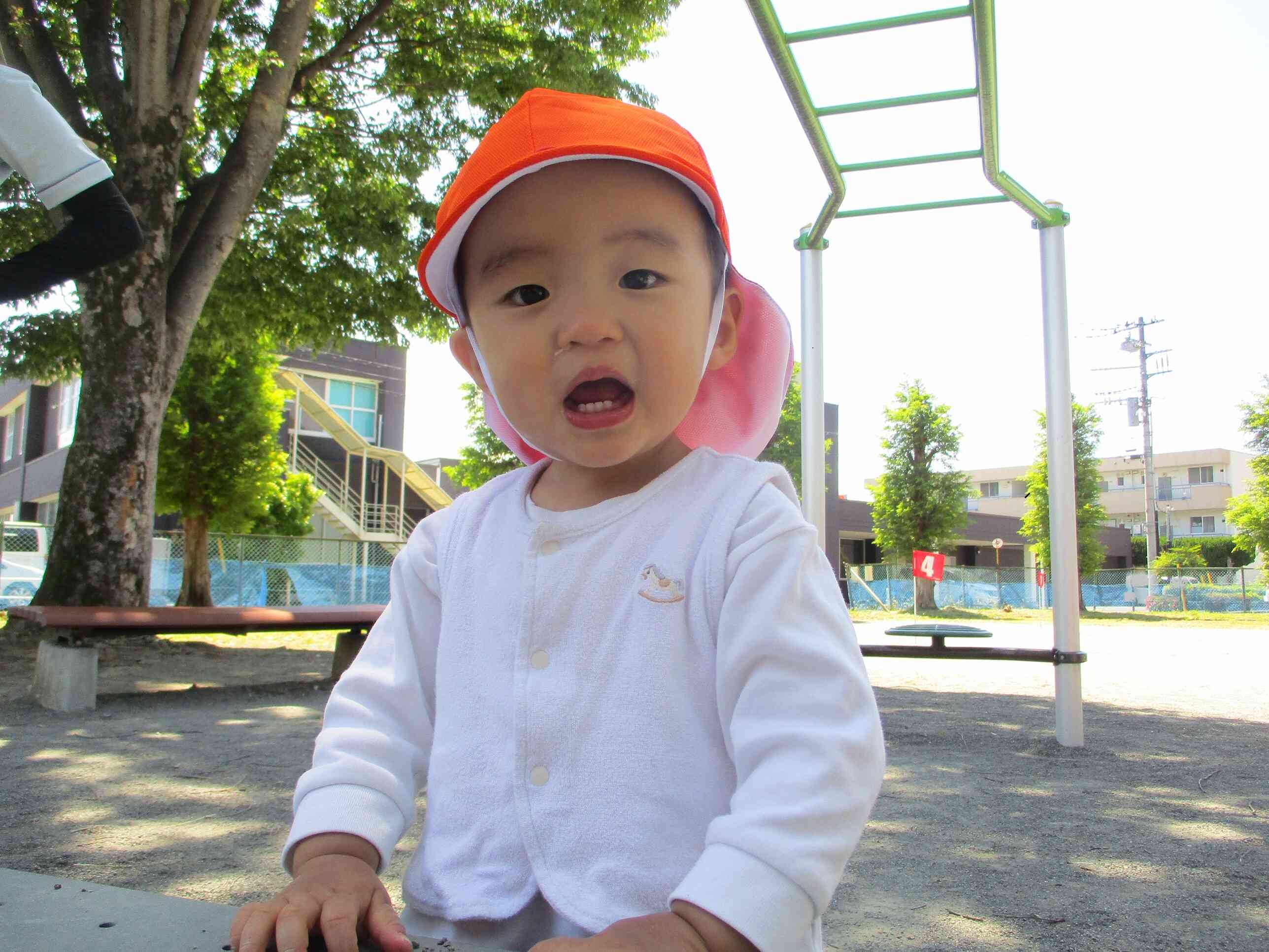 さわやかな５月の公園で